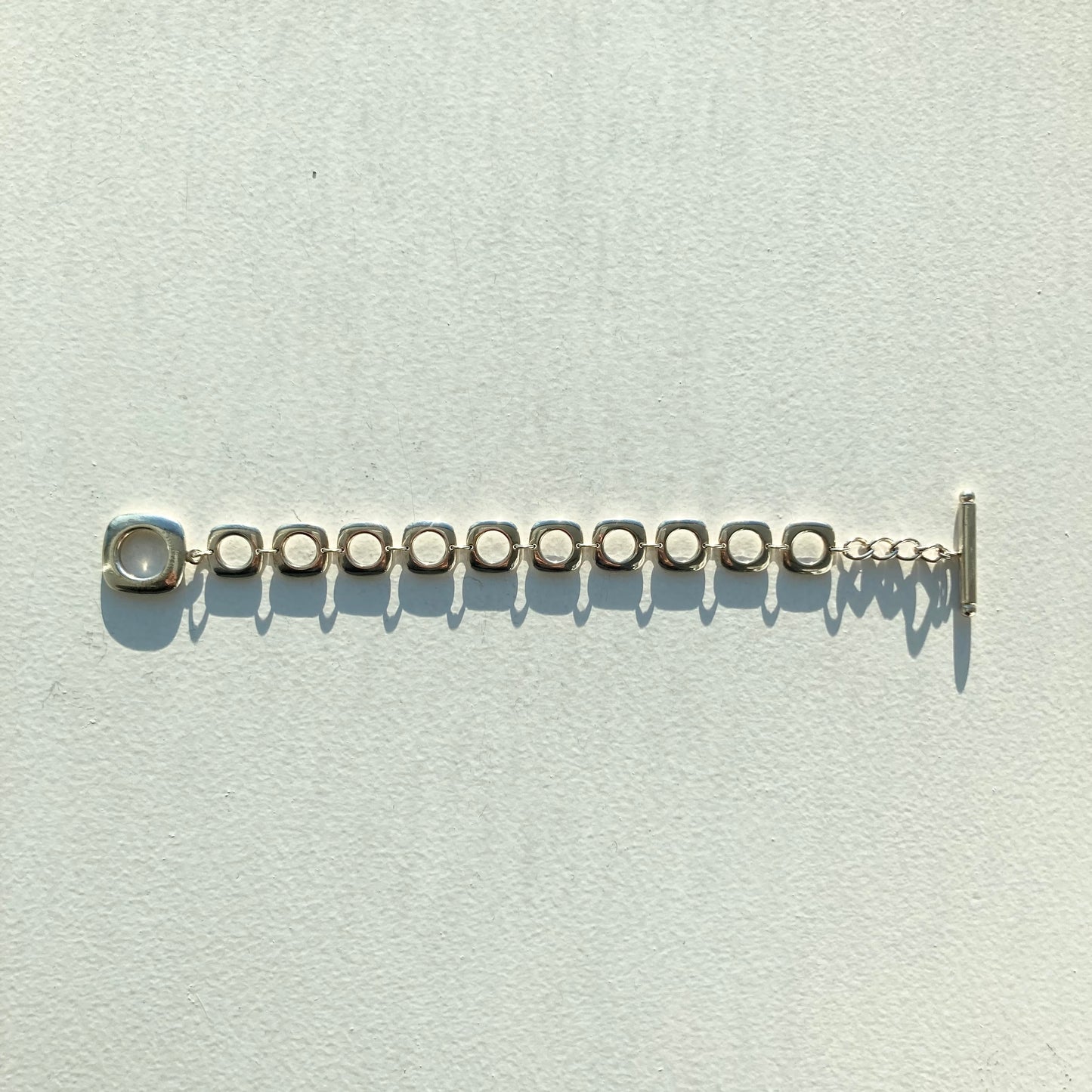 TIFFANY&Co. Square link bracelet vintage SV925