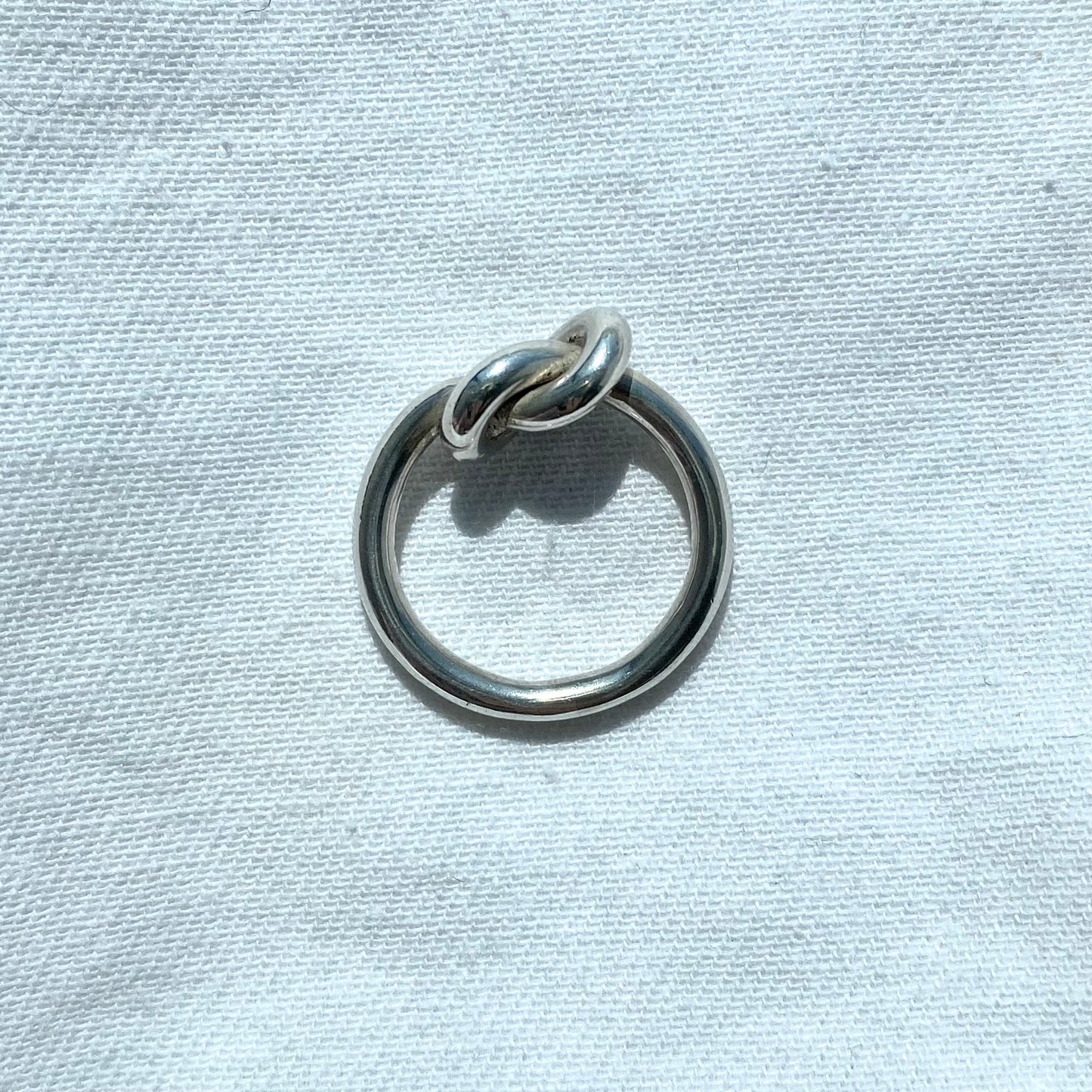 Georg Jensen knot Ring A44A vintage Denmark