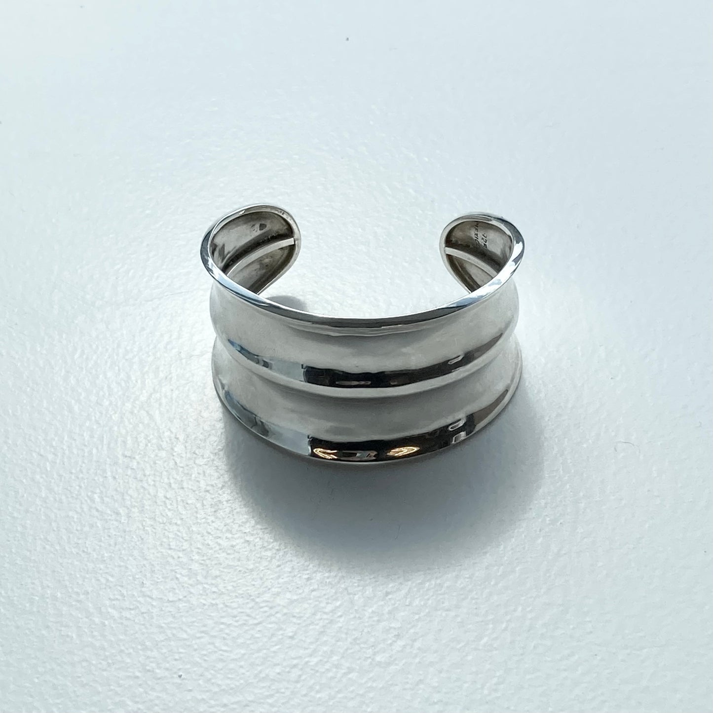Vintage Mexican jewelry Born Cuff Bangle SV925