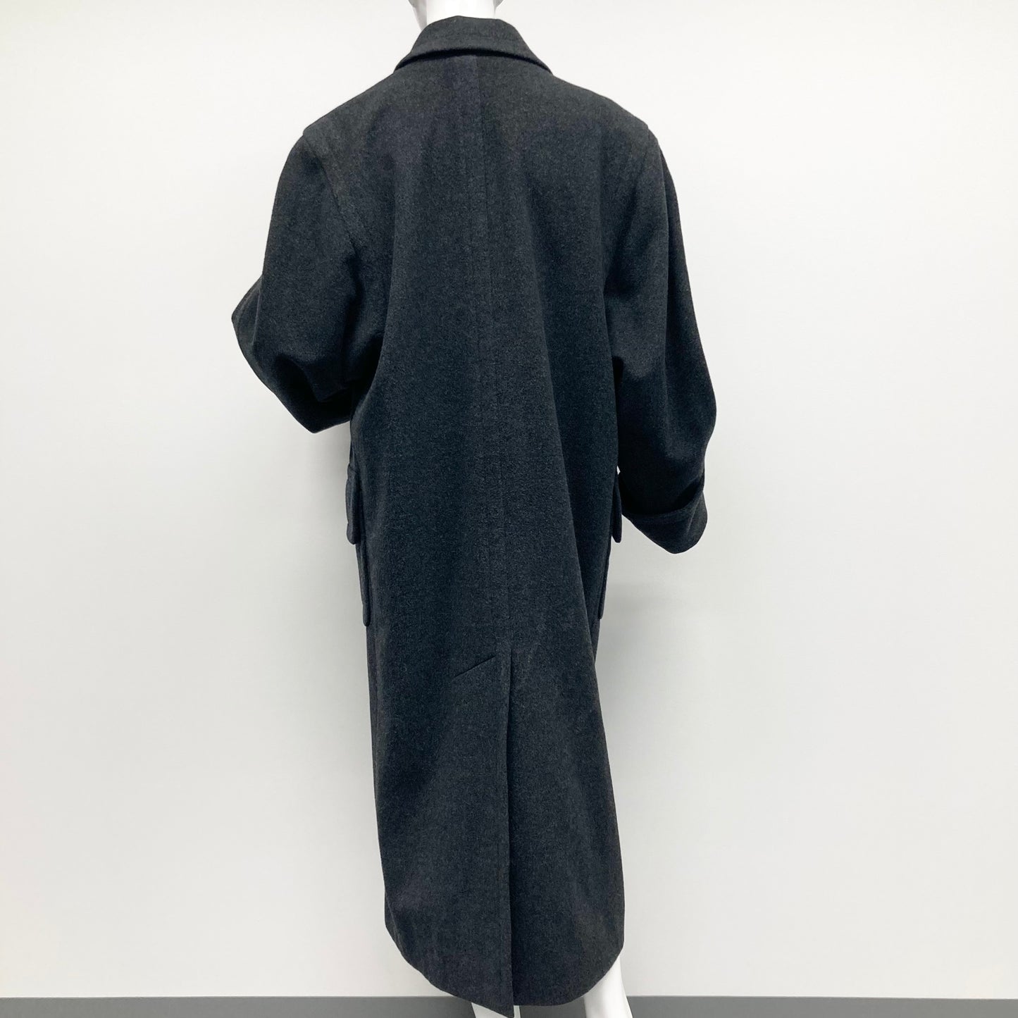 70s Hermès Over cashmere long coat vintage
