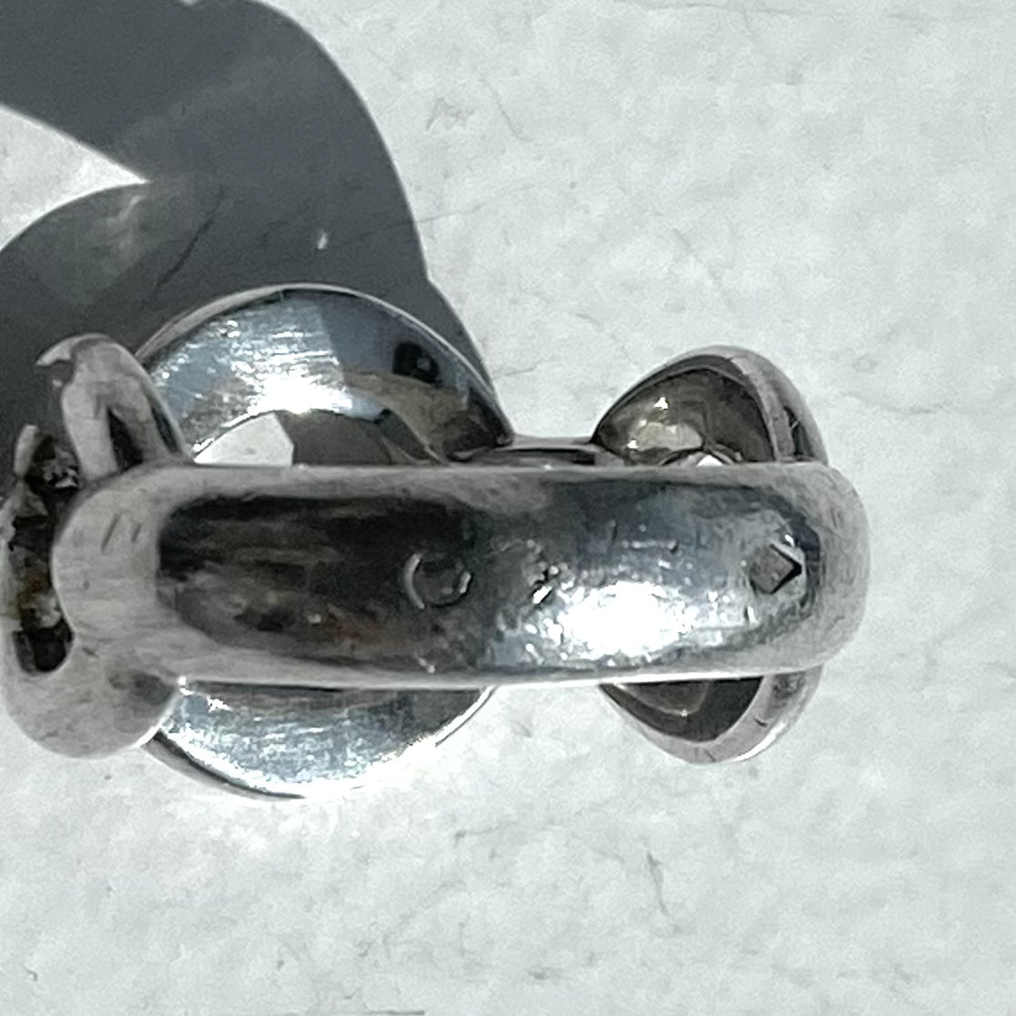 80's Hermès Ring SV925 vintage #10-11