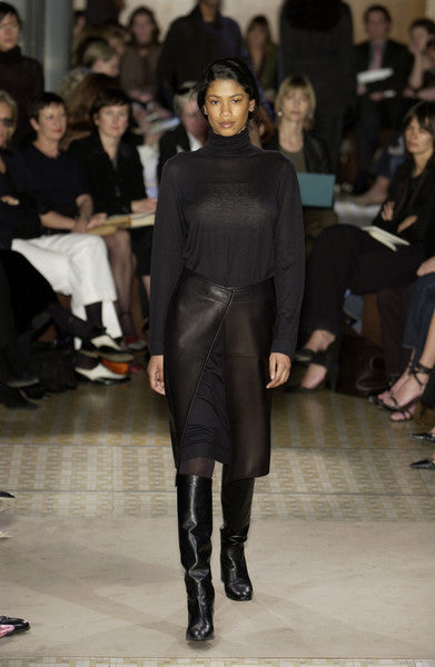Fall2002 Hermès by Martin Margiela Cashmere silk dress