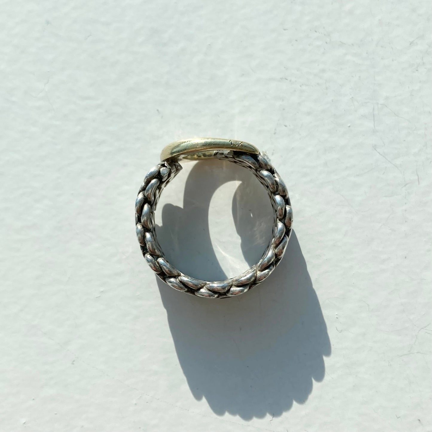 -60s Hermès Vintage Ring SV800 AU750