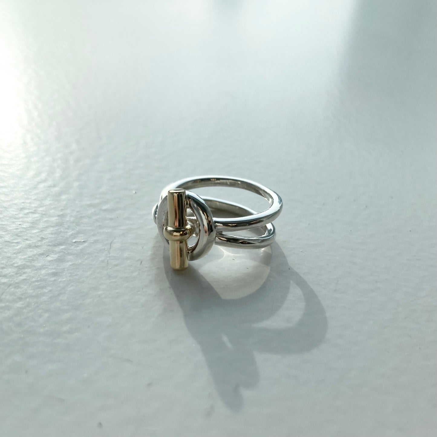 Hermès Ring vintage SV925 AU750 #12