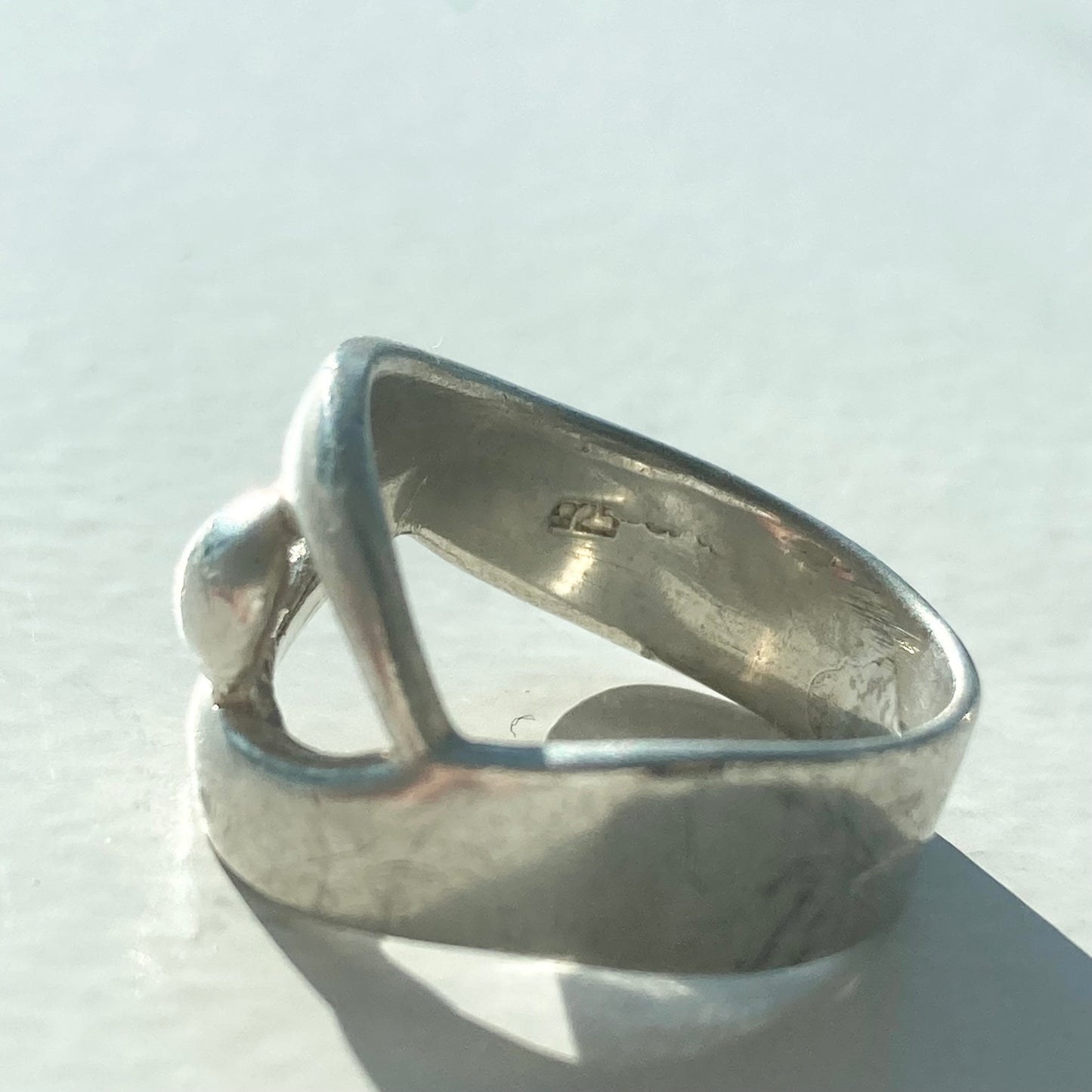 Vintage Silver ring SV925