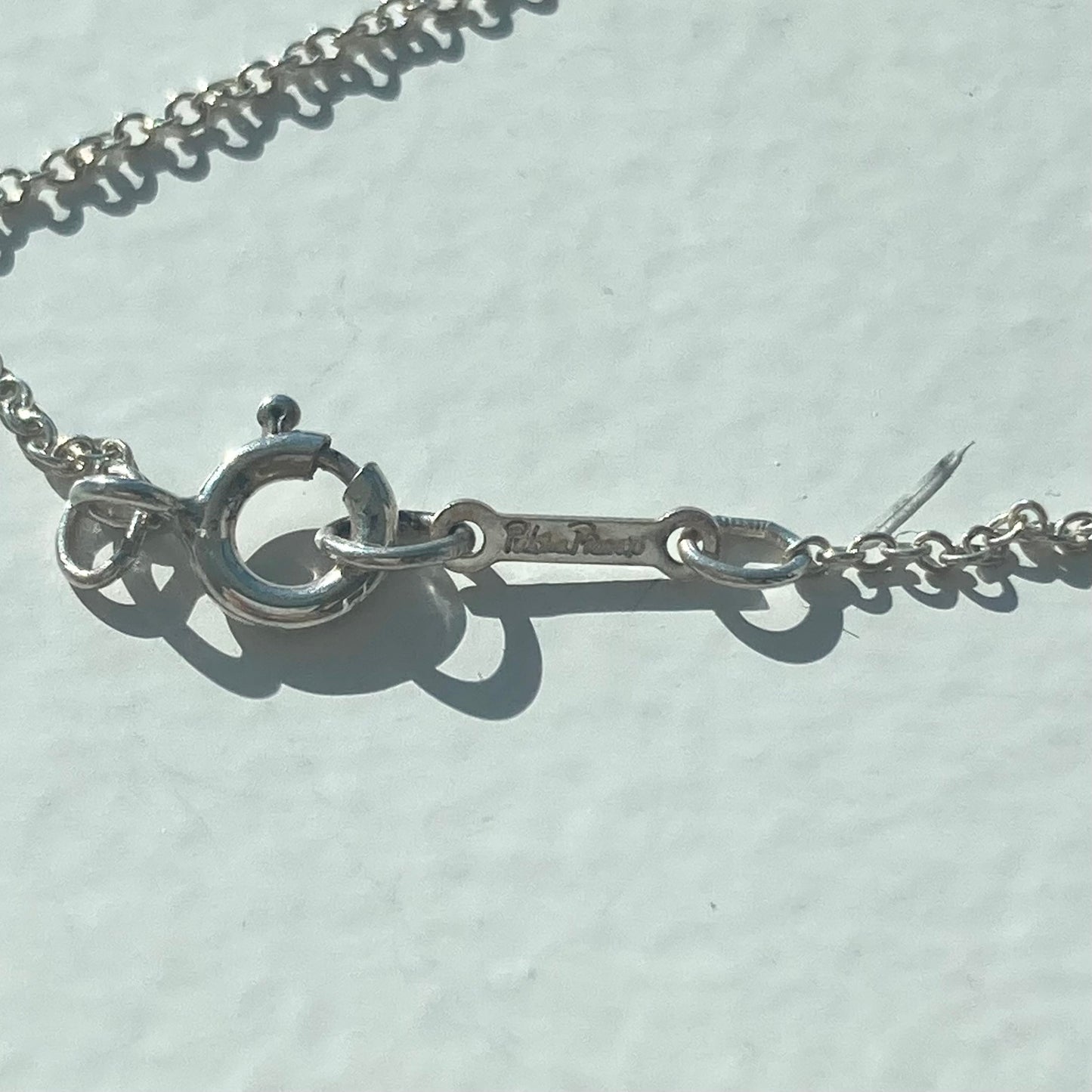 TIFFANY&Co. Paloma Picasso Reversible necklace vintage SV925 AU750
