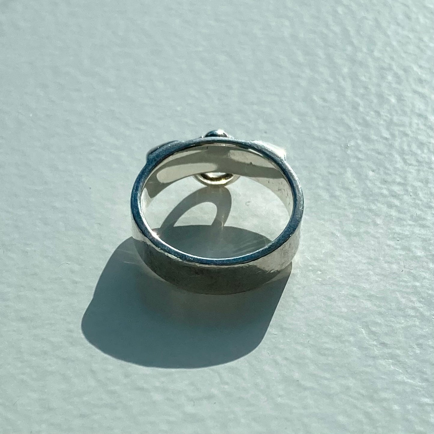 Hermès Collier de Chien ring PM SV925 vintage