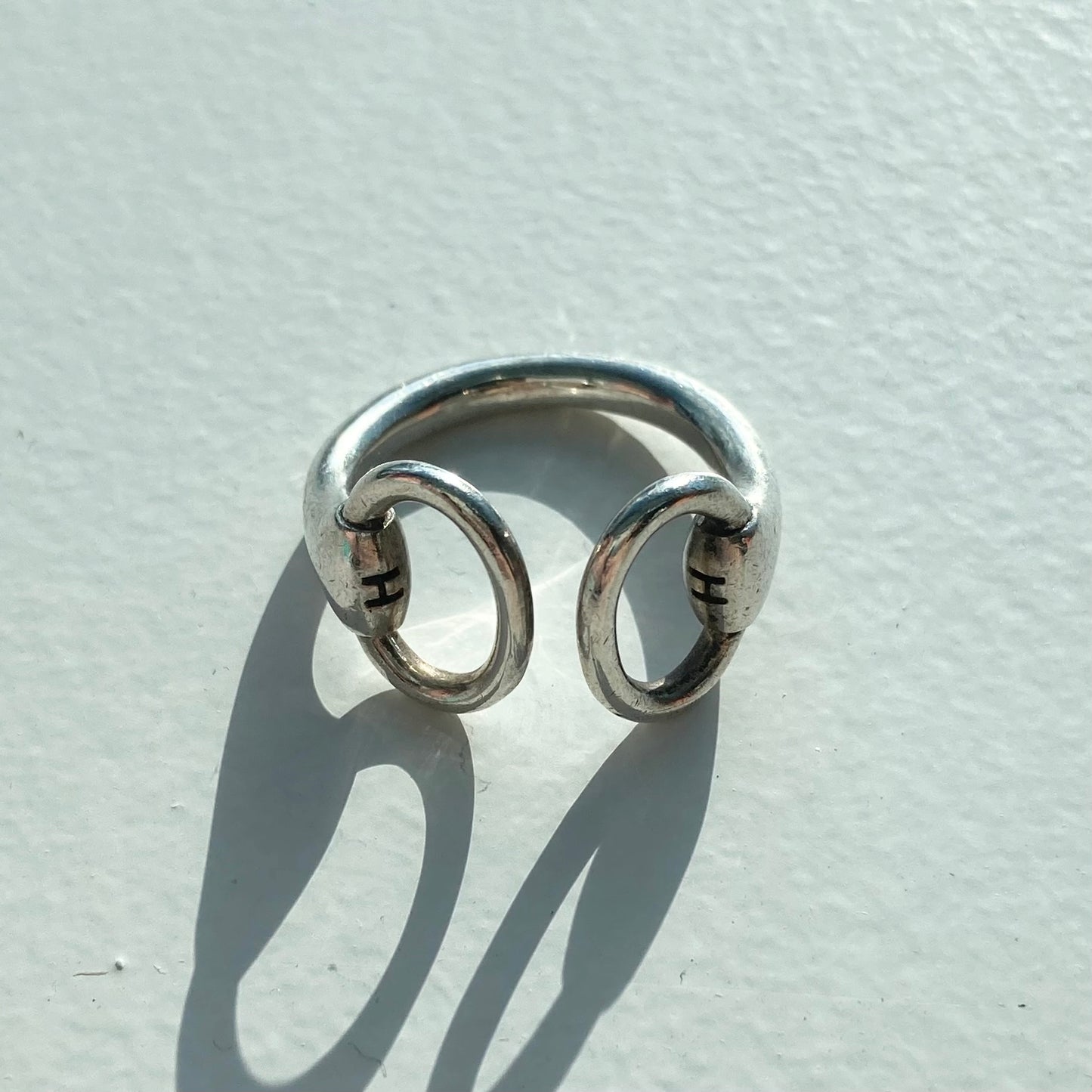 Hermès Nausicaa ring vintage SV925