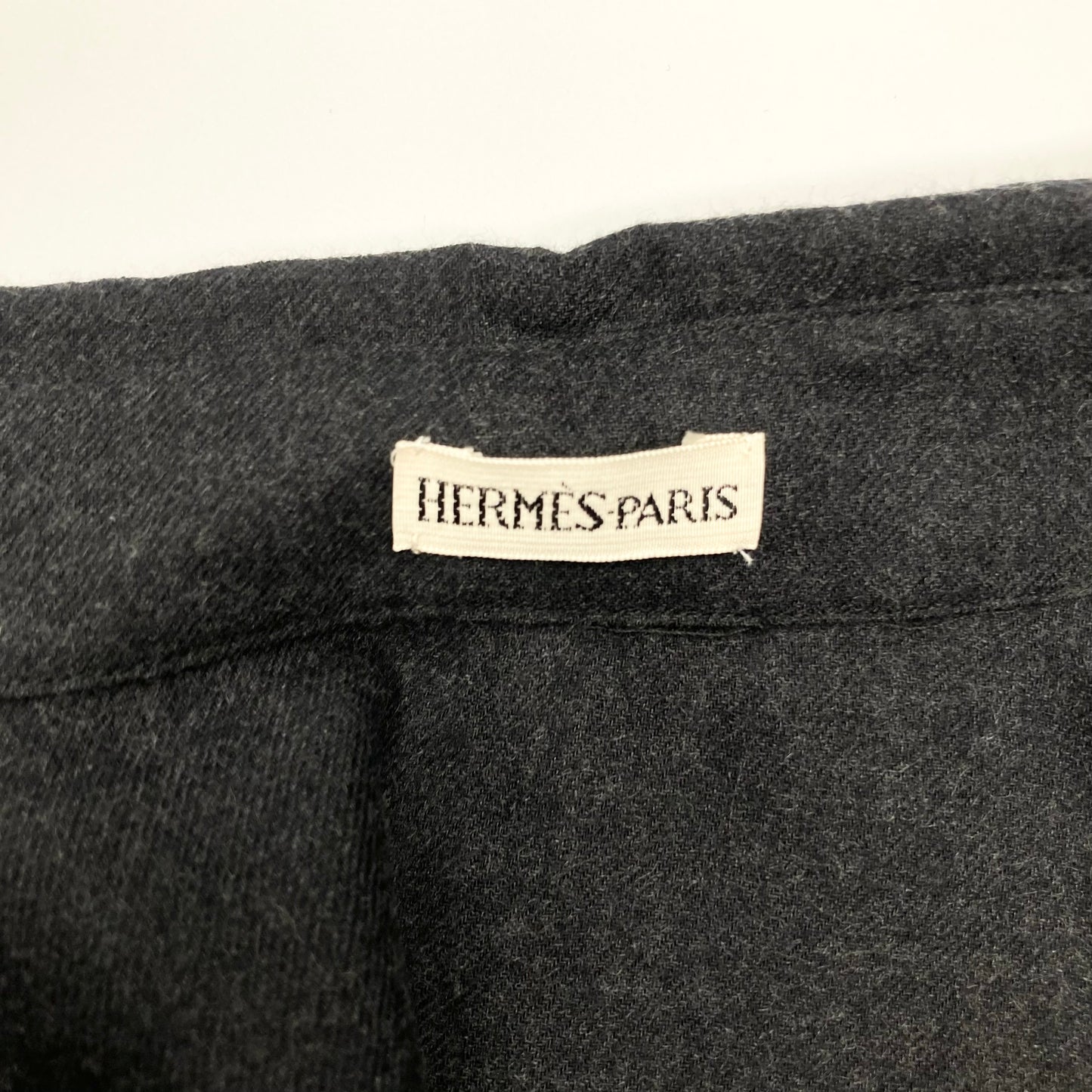 Fall1999 Hermès by Martin Margiela Cashmere Vareuse shirt