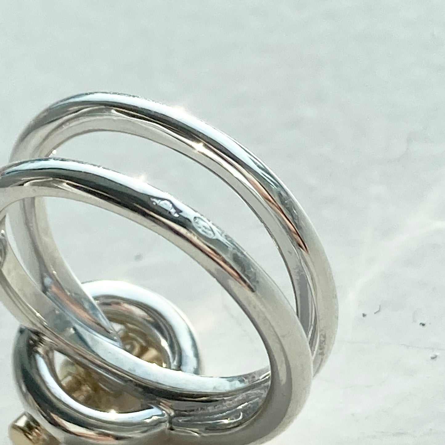 Hermès Ring vintage SV925 AU750 #12
