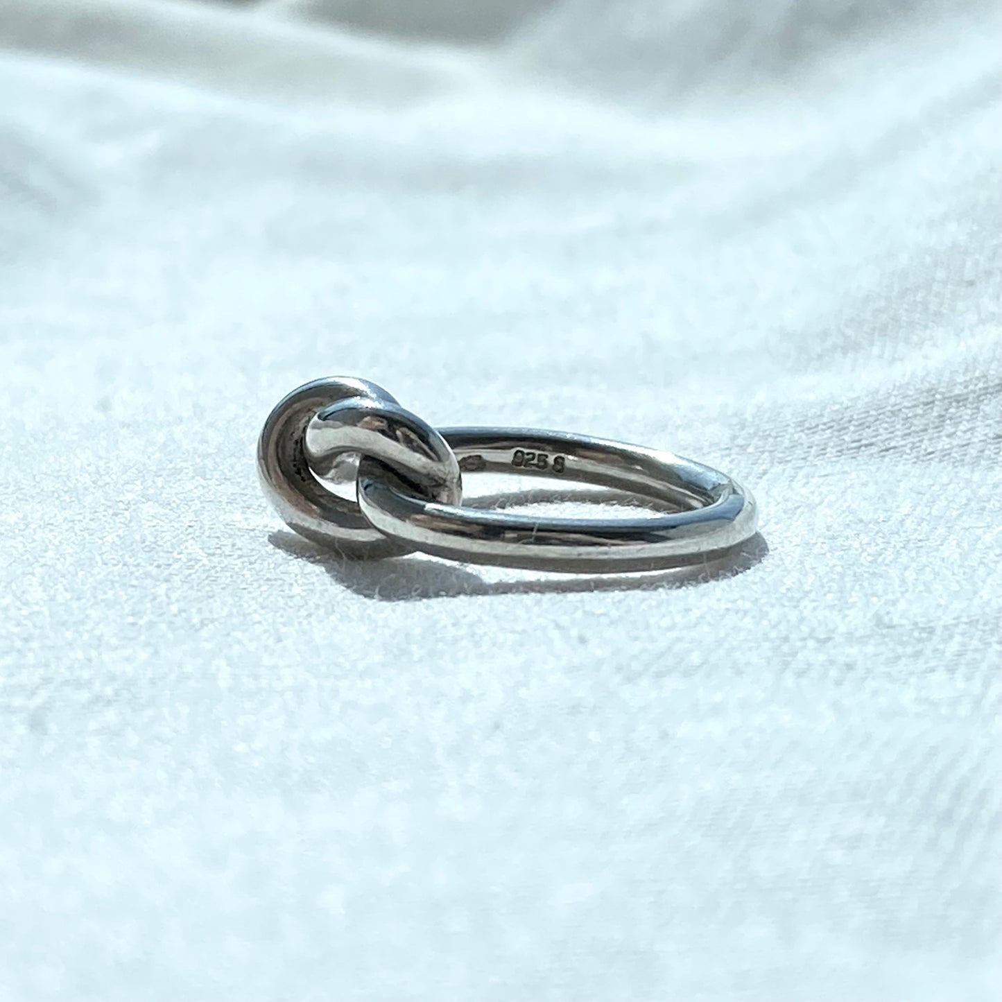 Georg Jensen knot Ring A44A vintage Denmark