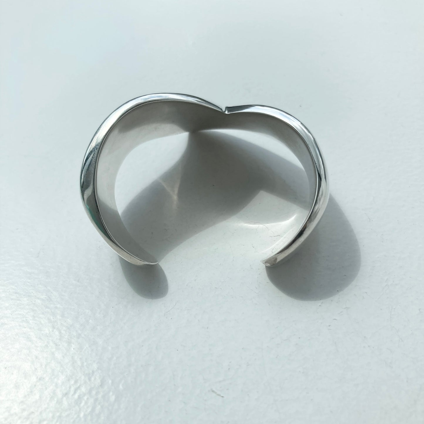 70s TIFFANY&Co. V wing Cuff Bangle vintage SV925 1977年