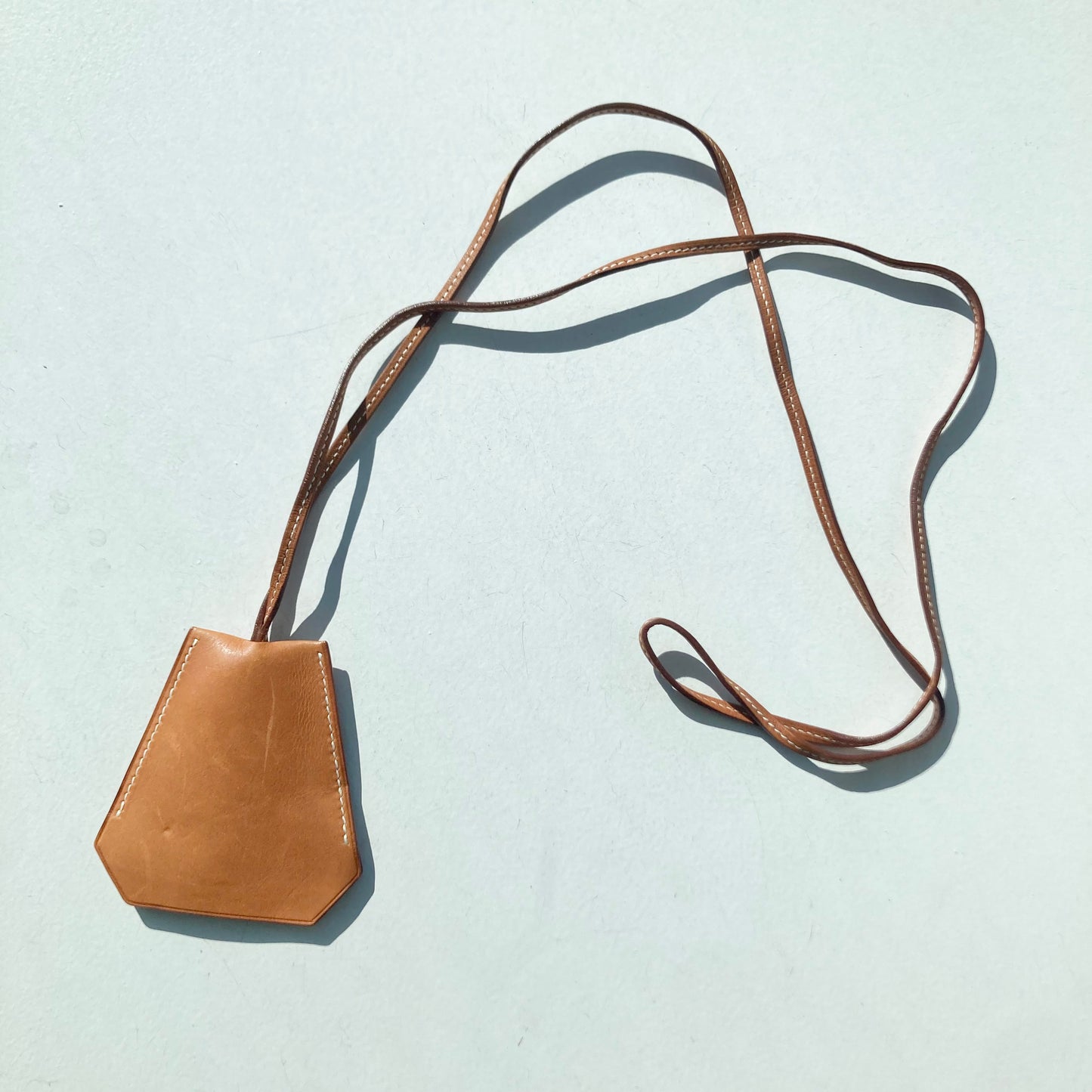 Spring1999 Hermès by Martin Margiela crochet leather necklace BR