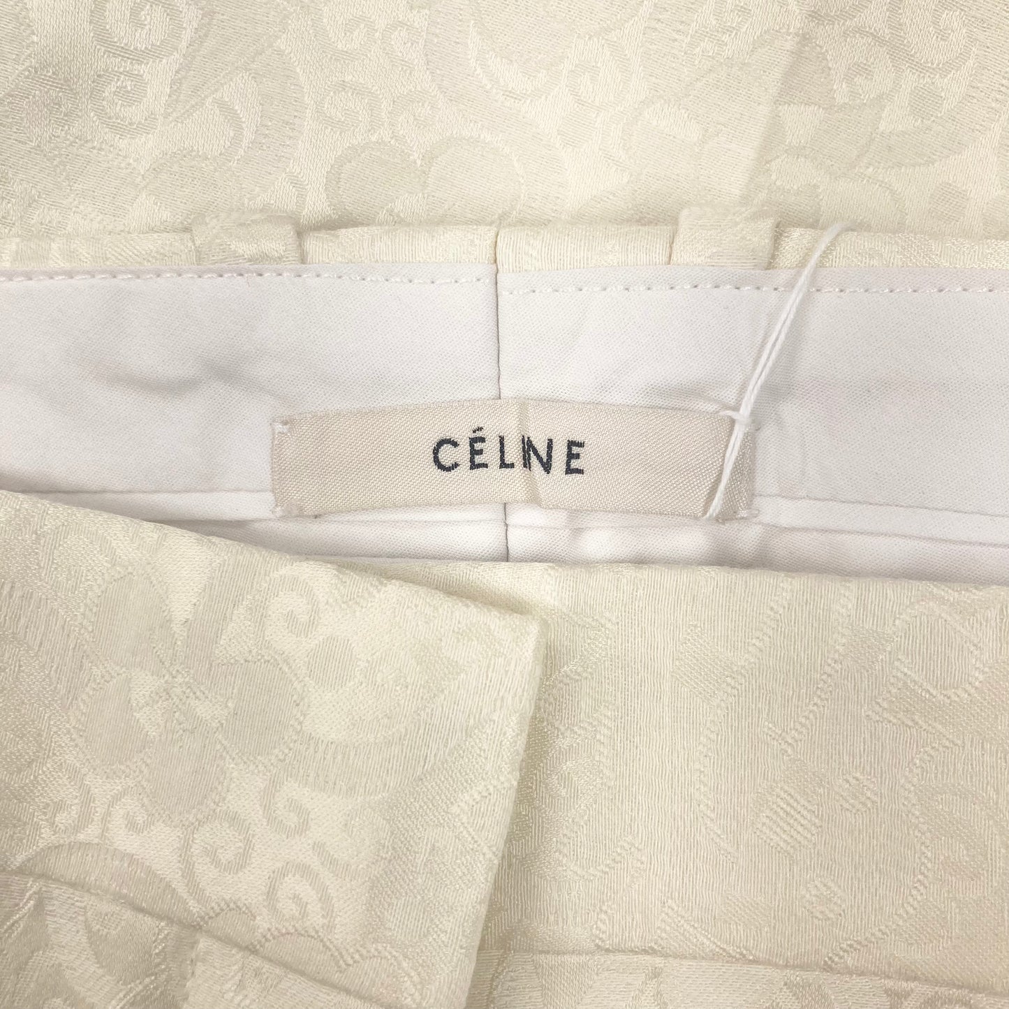 Spring2012 Celine by Phoebe Philo floral pattern pants