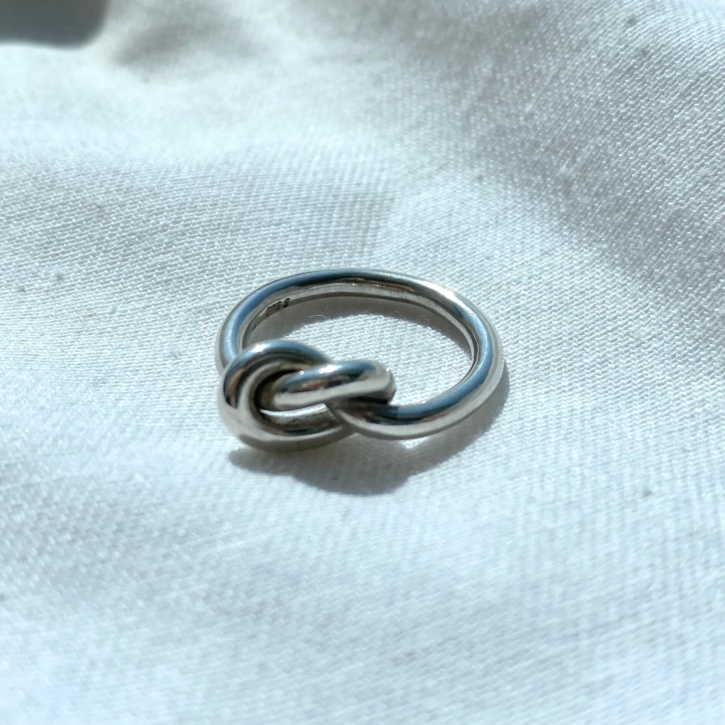 Georg Jensen knot Ring A44A vintage Denmark