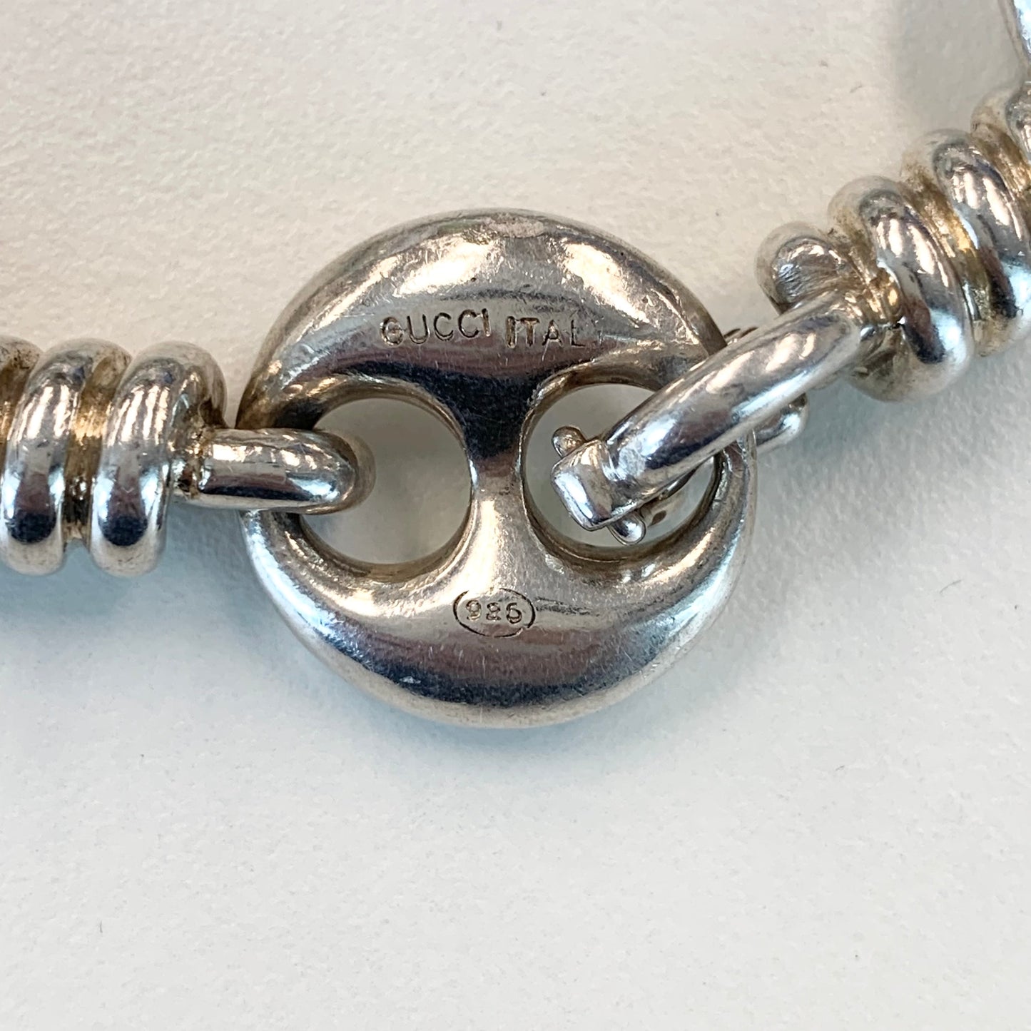 GUCCI Anchorchain bracelet vintage SV925