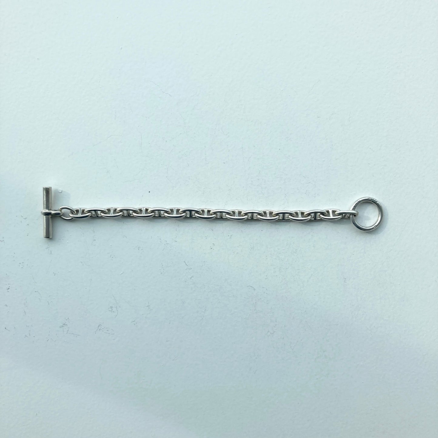 80s Hermès Chaine d'ancre PM 18peace vintage SV925