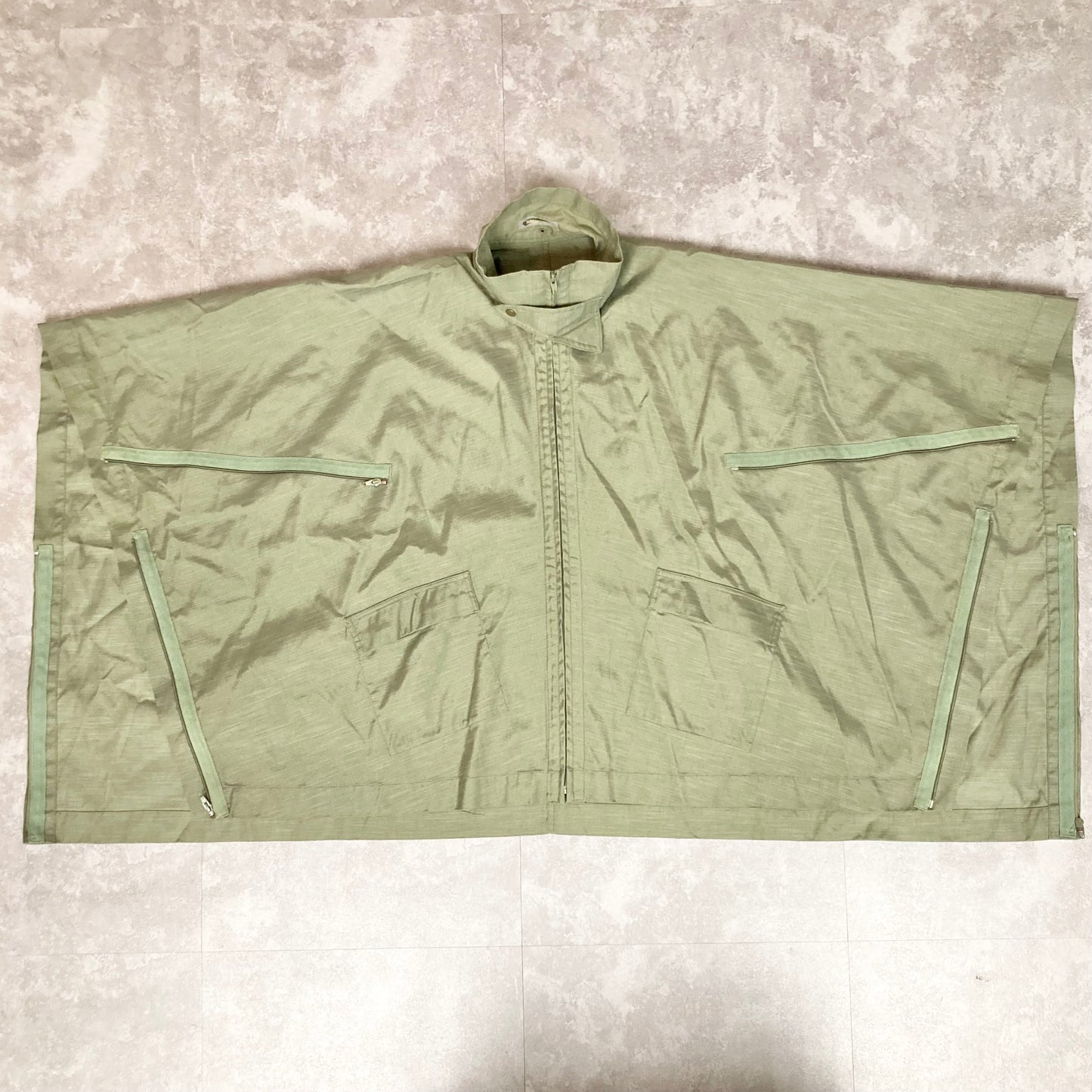 80s ISSEY MIYAKE Rain poncho