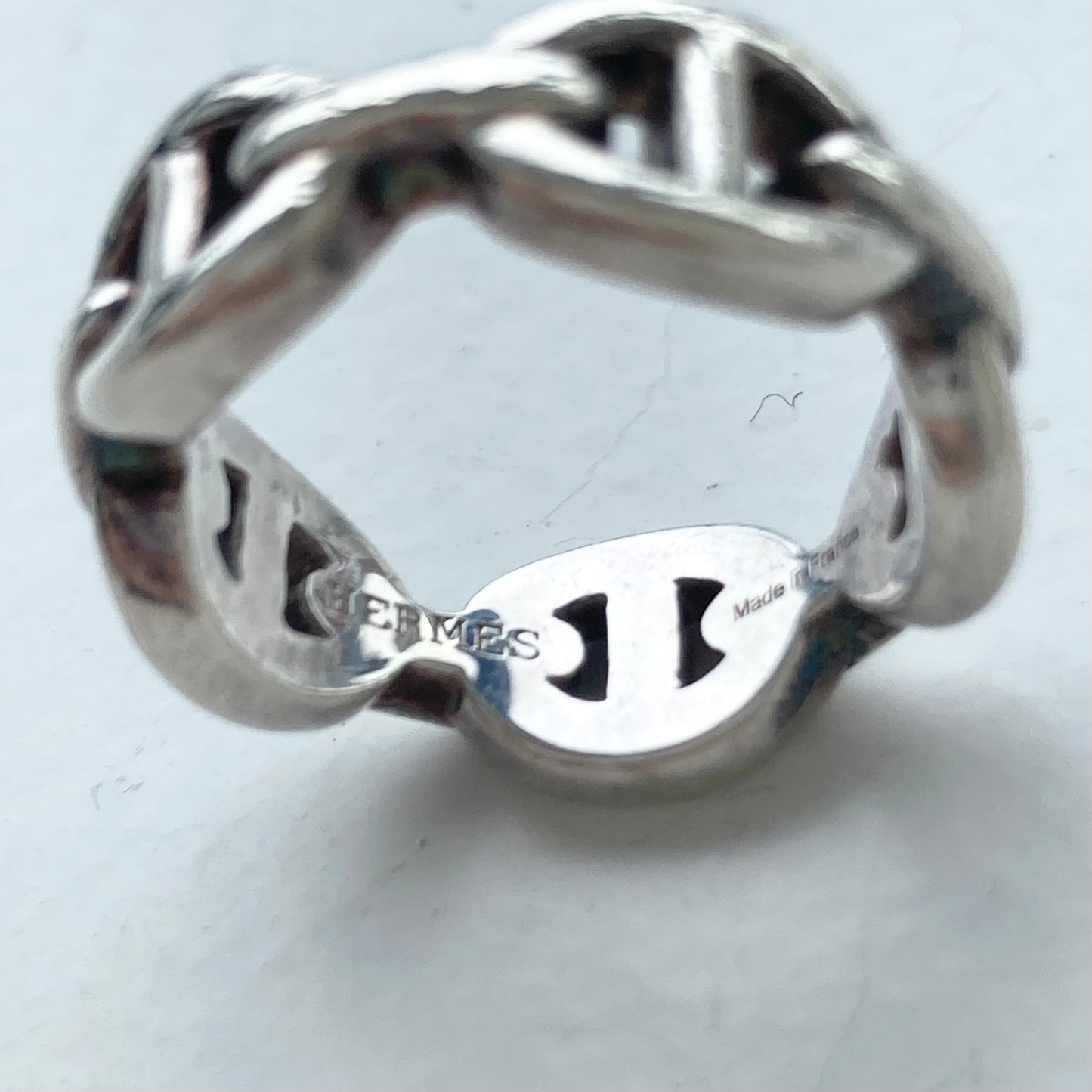 Hermès Encainee ring SV925 vintage #8