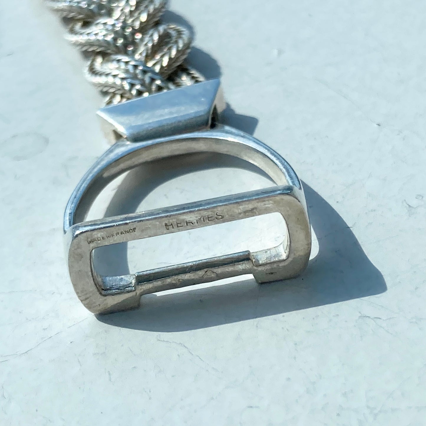 -60s Hermès Etrier bracelet vintage SV800