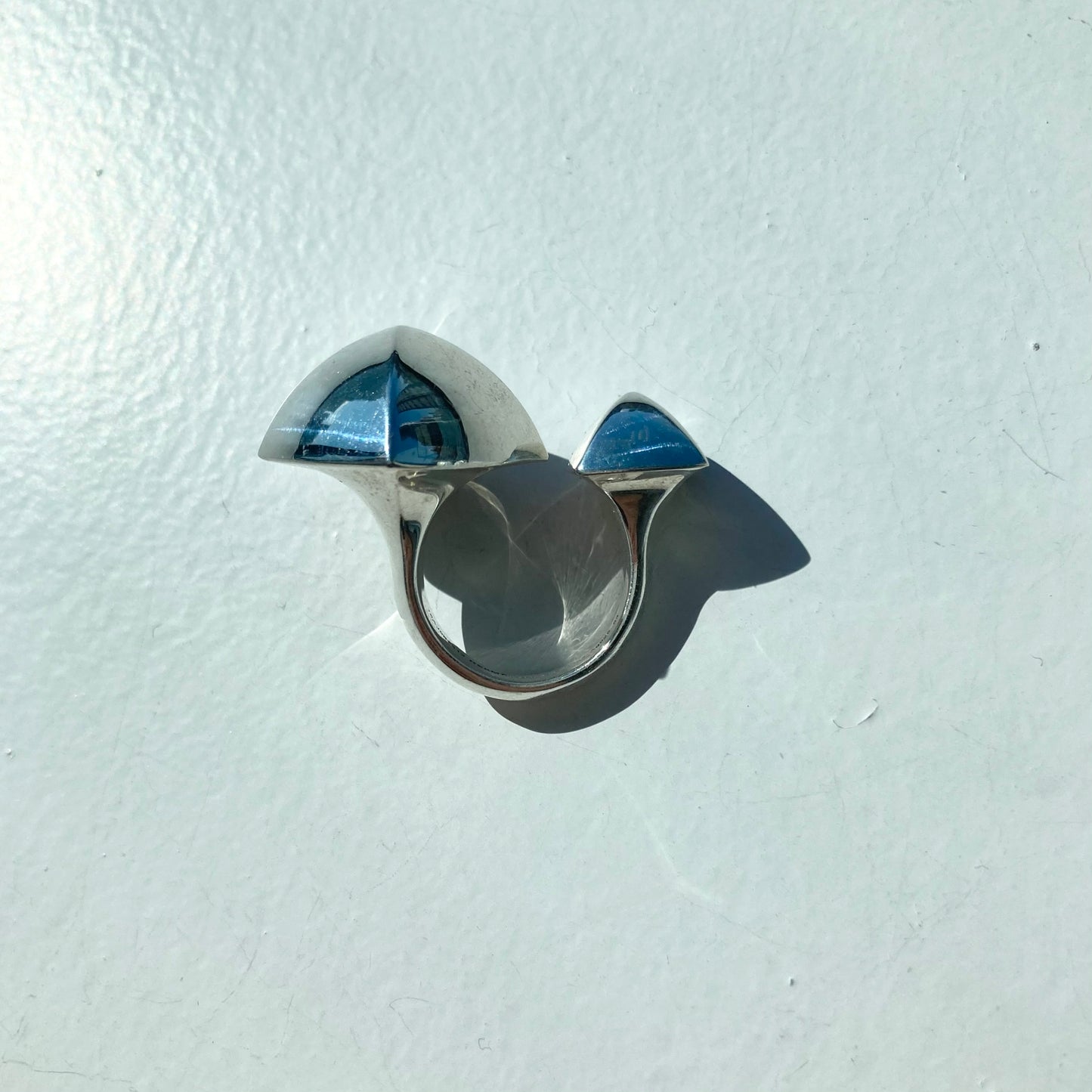 Hermès Collier de Chien rock Ring vintage SV925