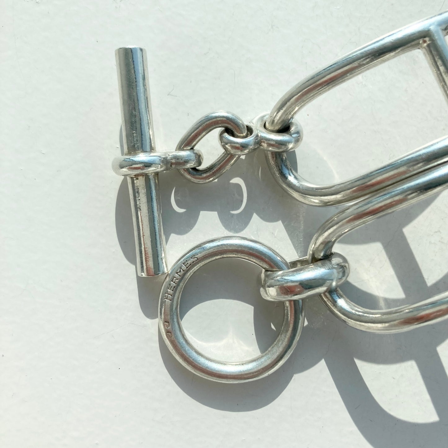 60-80s Hermès Chaine d'ancre bracelet vintage SV800