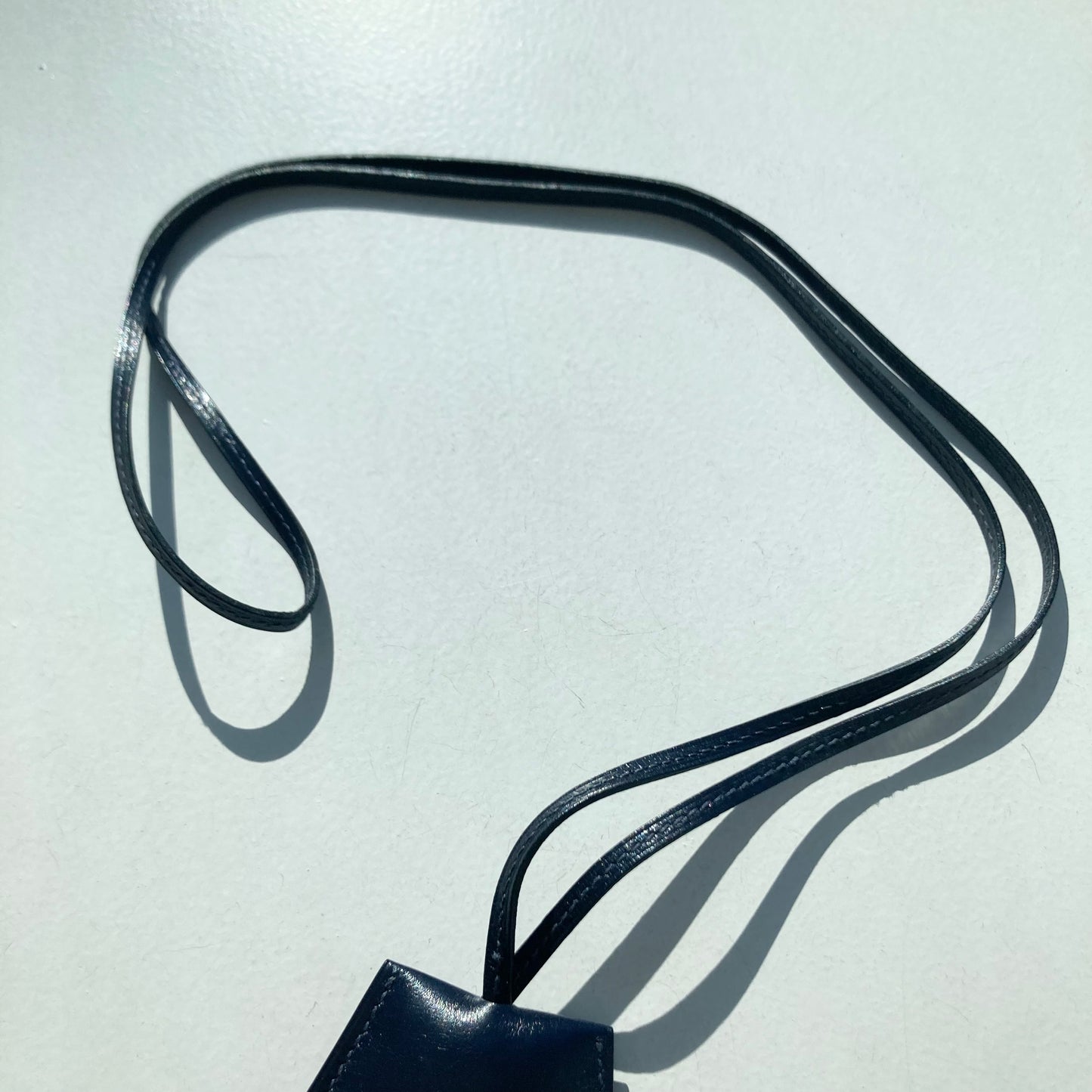 Fall1999 Hermès by Martin Margiela crochet leather necklace NA