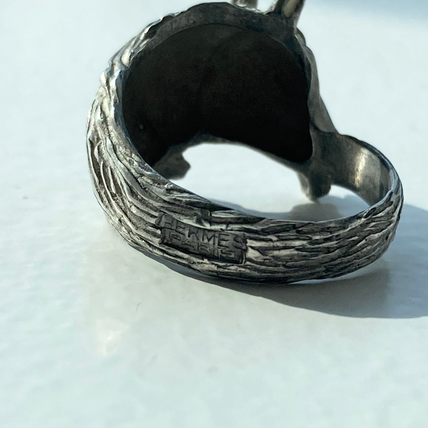 70-80s Hermès Cheval Horse ring vintage SV925 #11
