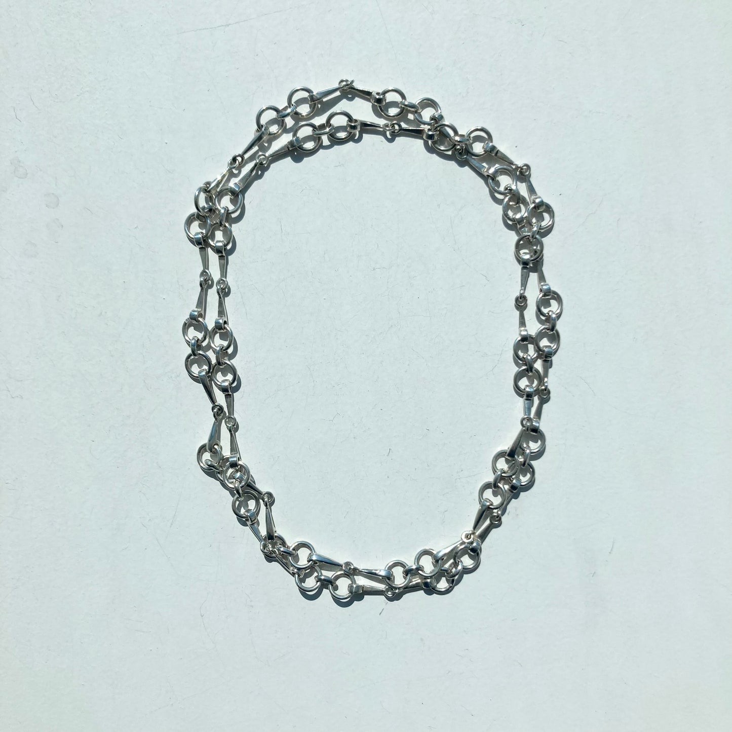 -60s Celine Horsebit chain necklace SV800