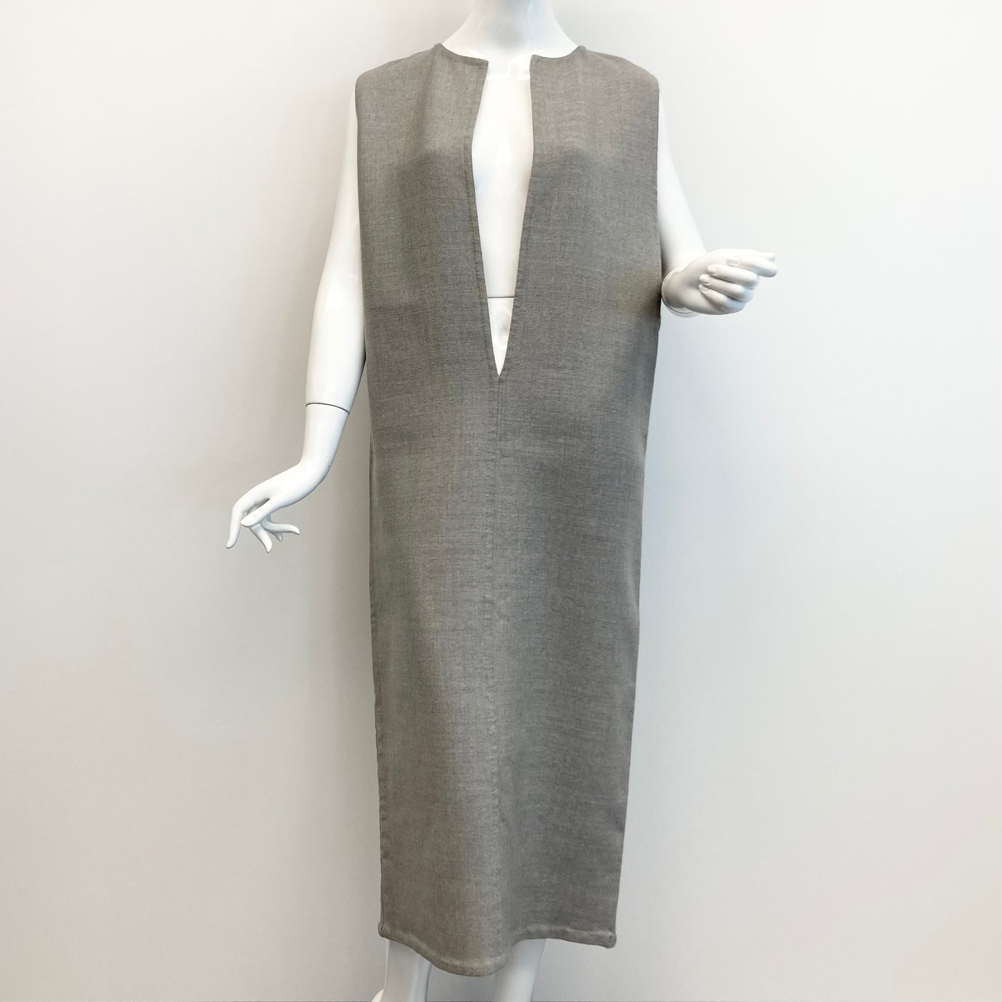 Fall2000 Hermès by Martin Margiela wool Vareuse dress