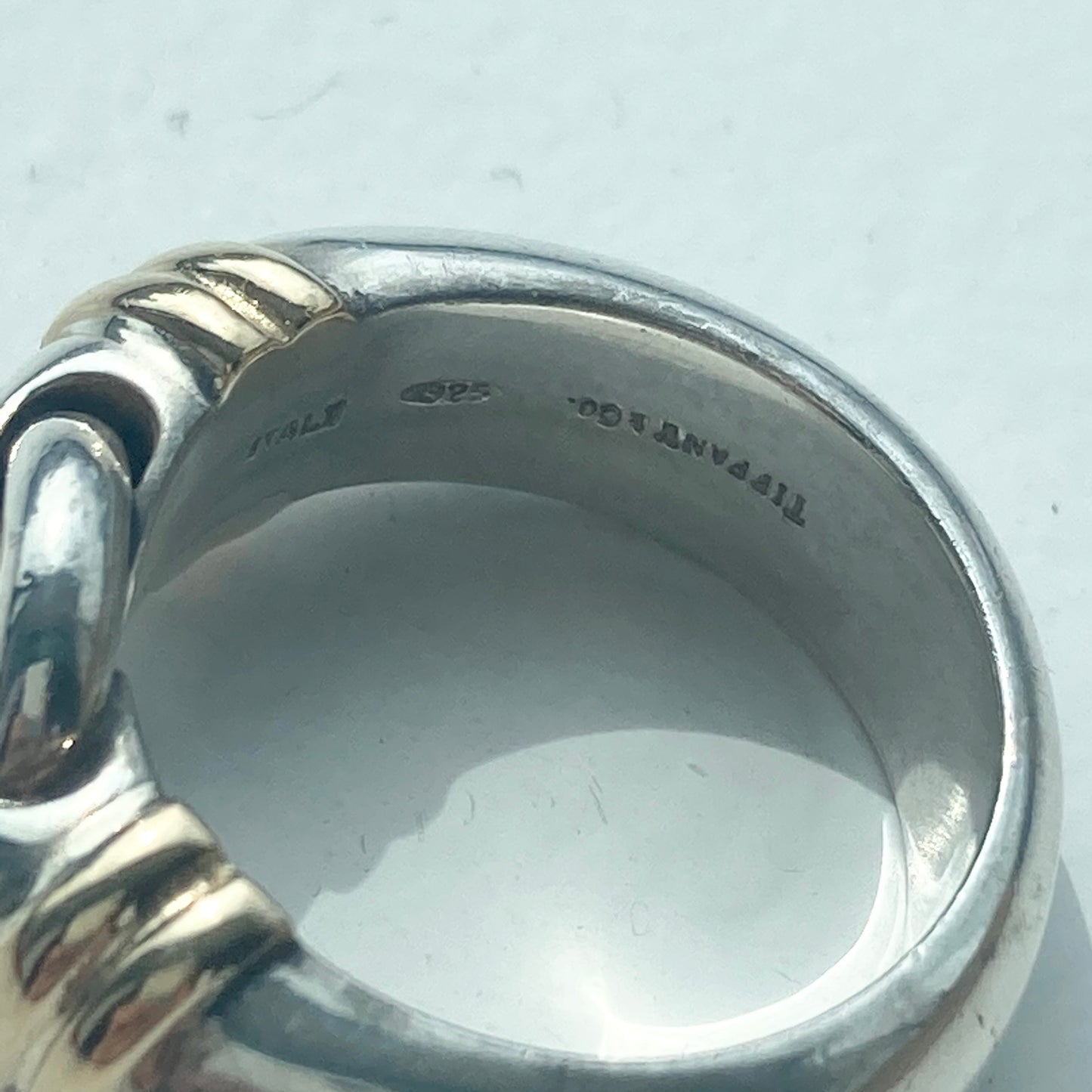 TIFFANY&Co. vintage Ring SV925 AU750