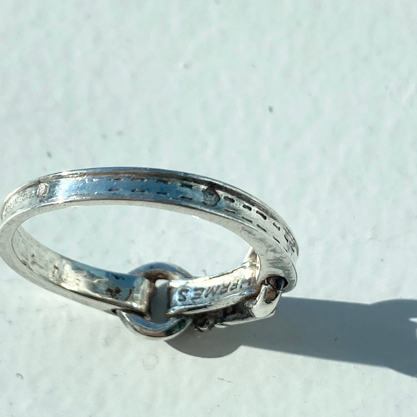 60s-70s Hermès vintage ring SV800 #11