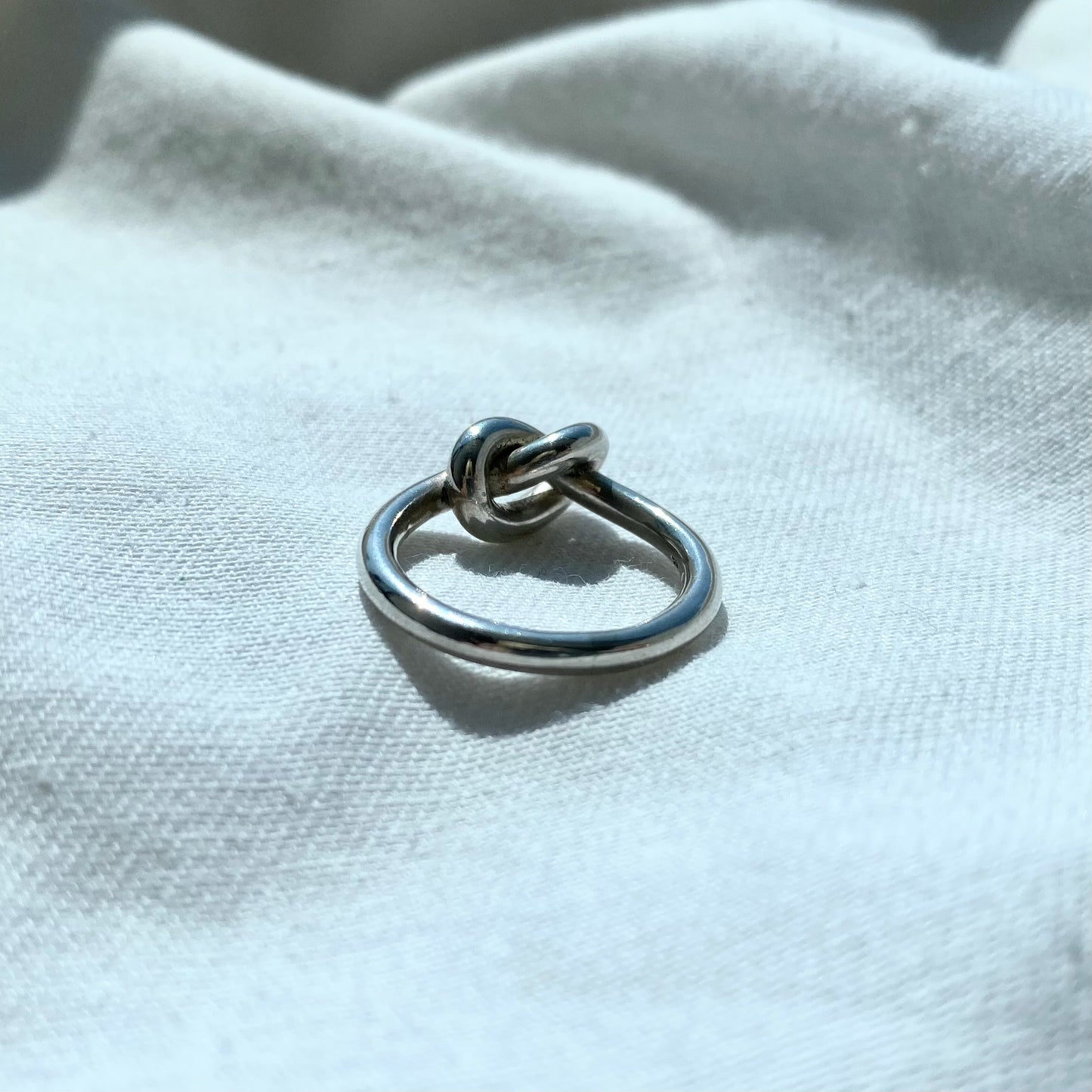 Georg Jensen knot Ring A44A vintage Denmark