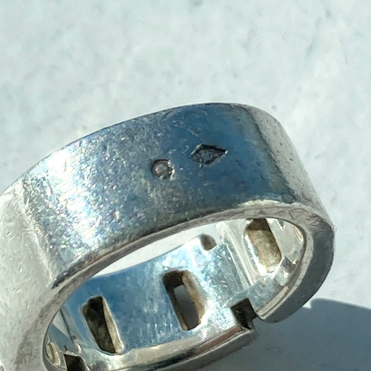 Hermès Luna park Ring SV925 vintage #9
