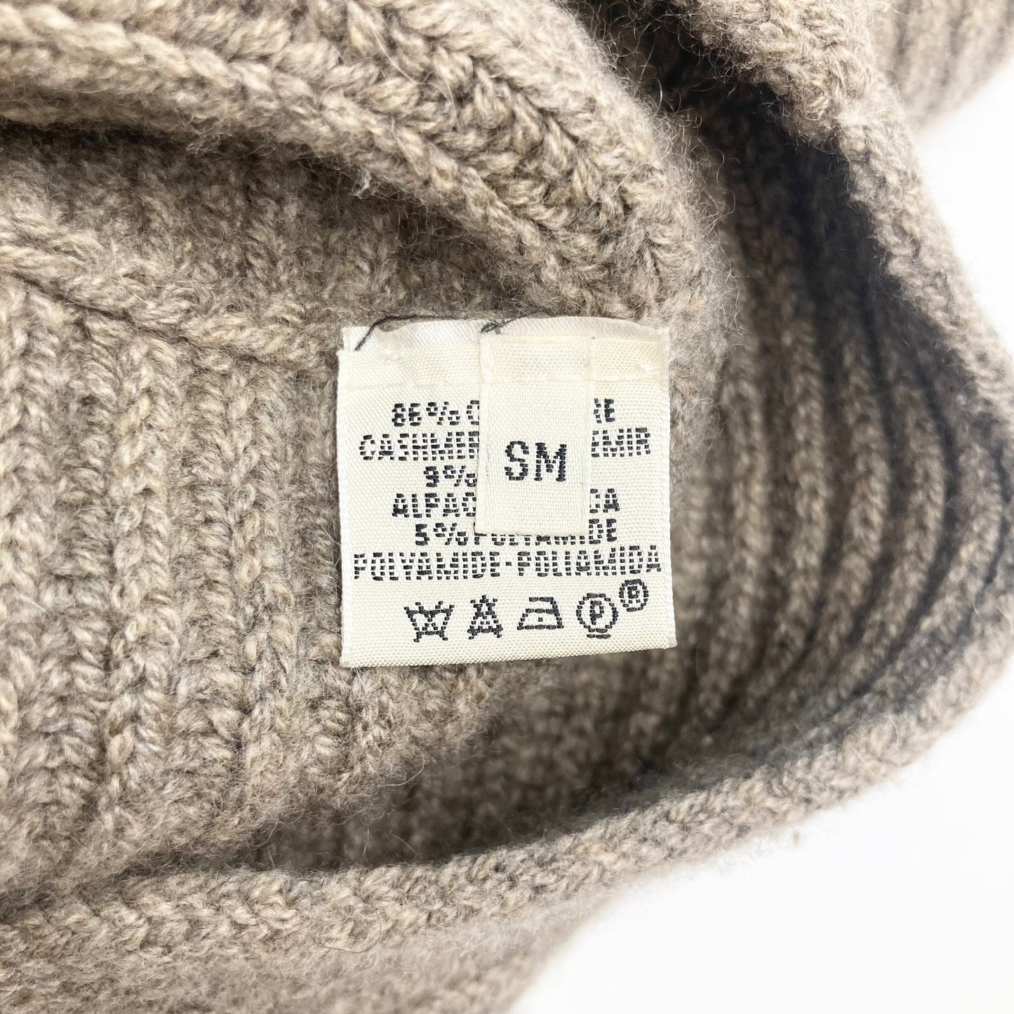 Fall2003 Hermès by Martin Margiela High neck knit