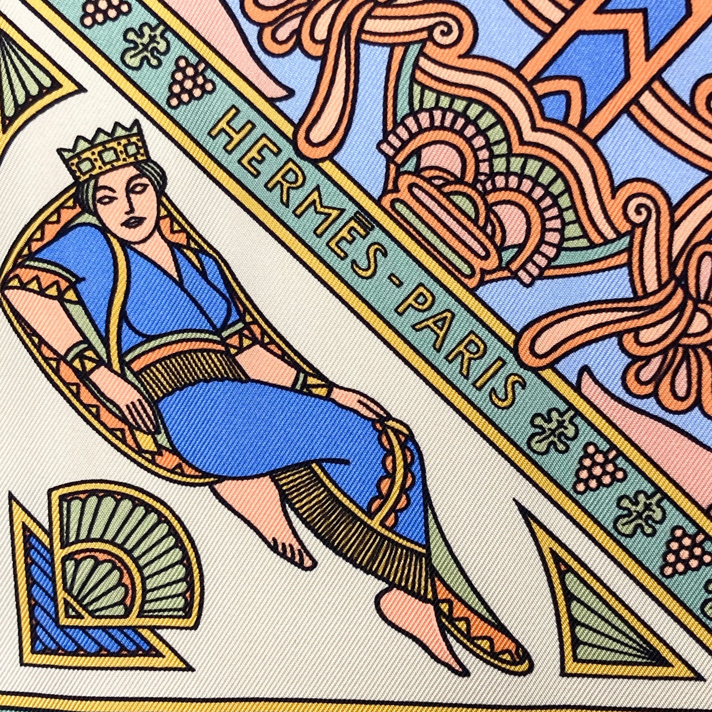 Hermès Carre 90 PERSEPOLIS vintage