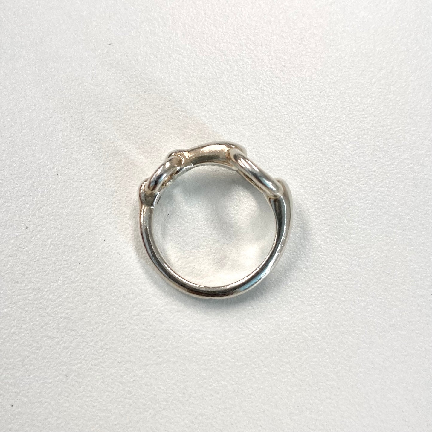 early2000 HERMES Horsebit Ring vintage SV925
