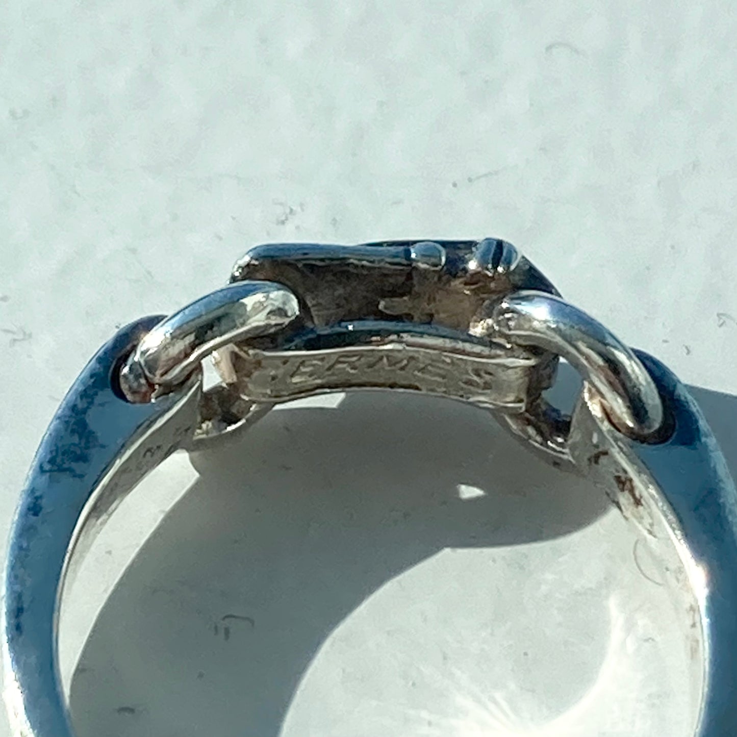 60s-70s Hermès vintage ring SV800 #11