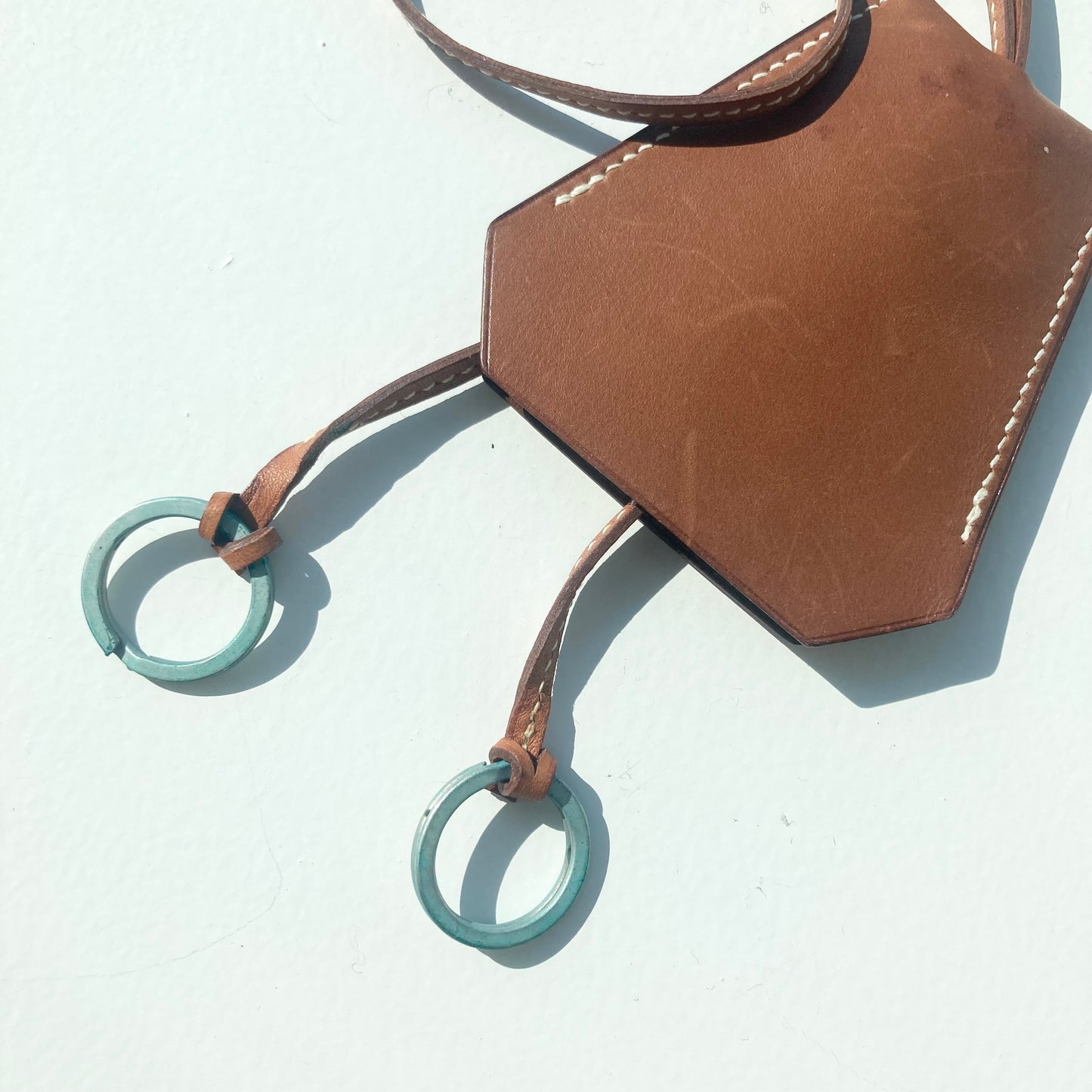 Spring1999 Hermès by Martin Margiela crochet leather necklaces
