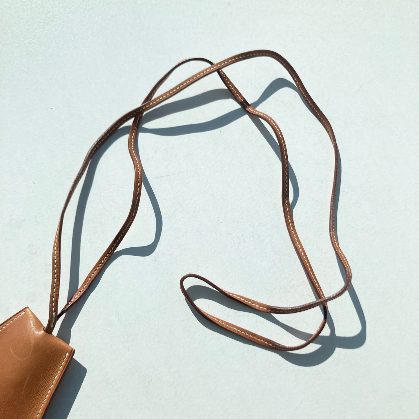 Spring1999 Hermès by Martin Margiela crochet leather necklace BR