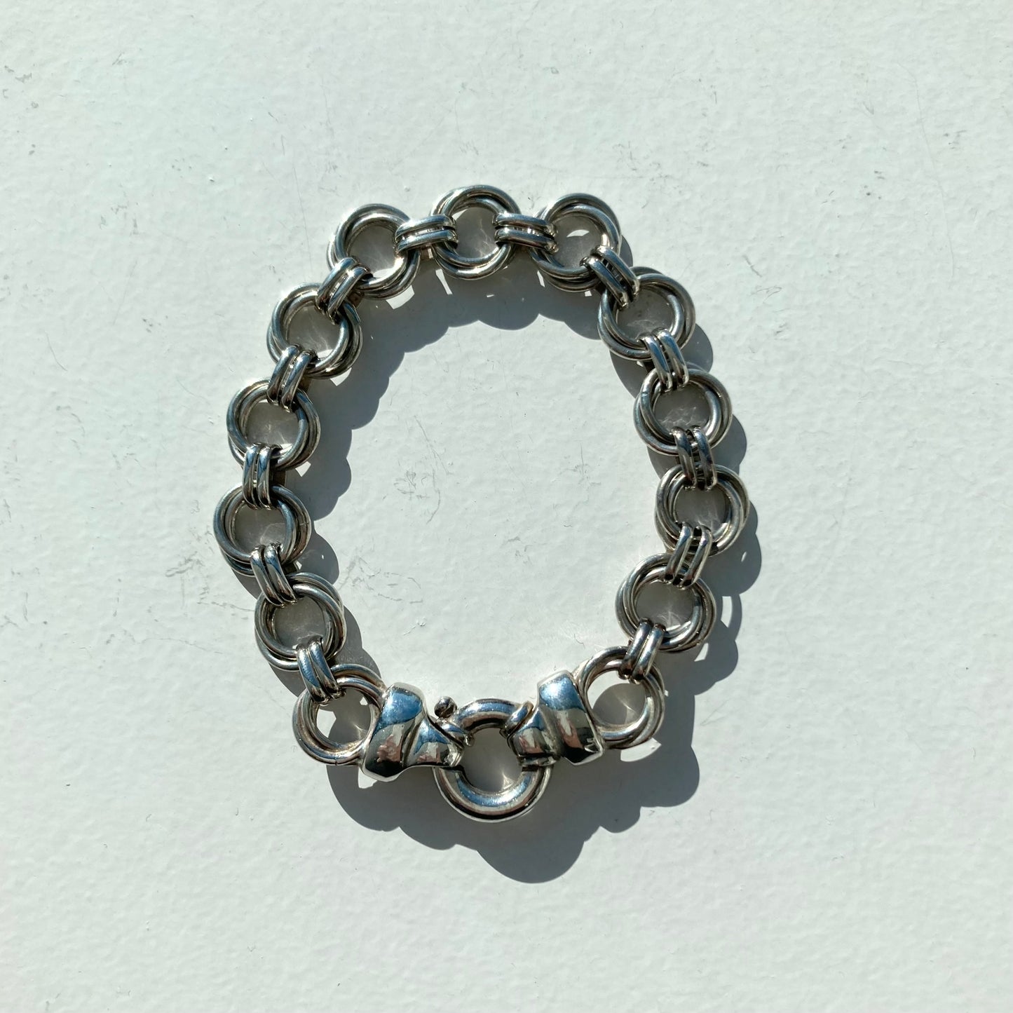 TIFFANY&Co. Double Chain Link Bracelet vintage SV925