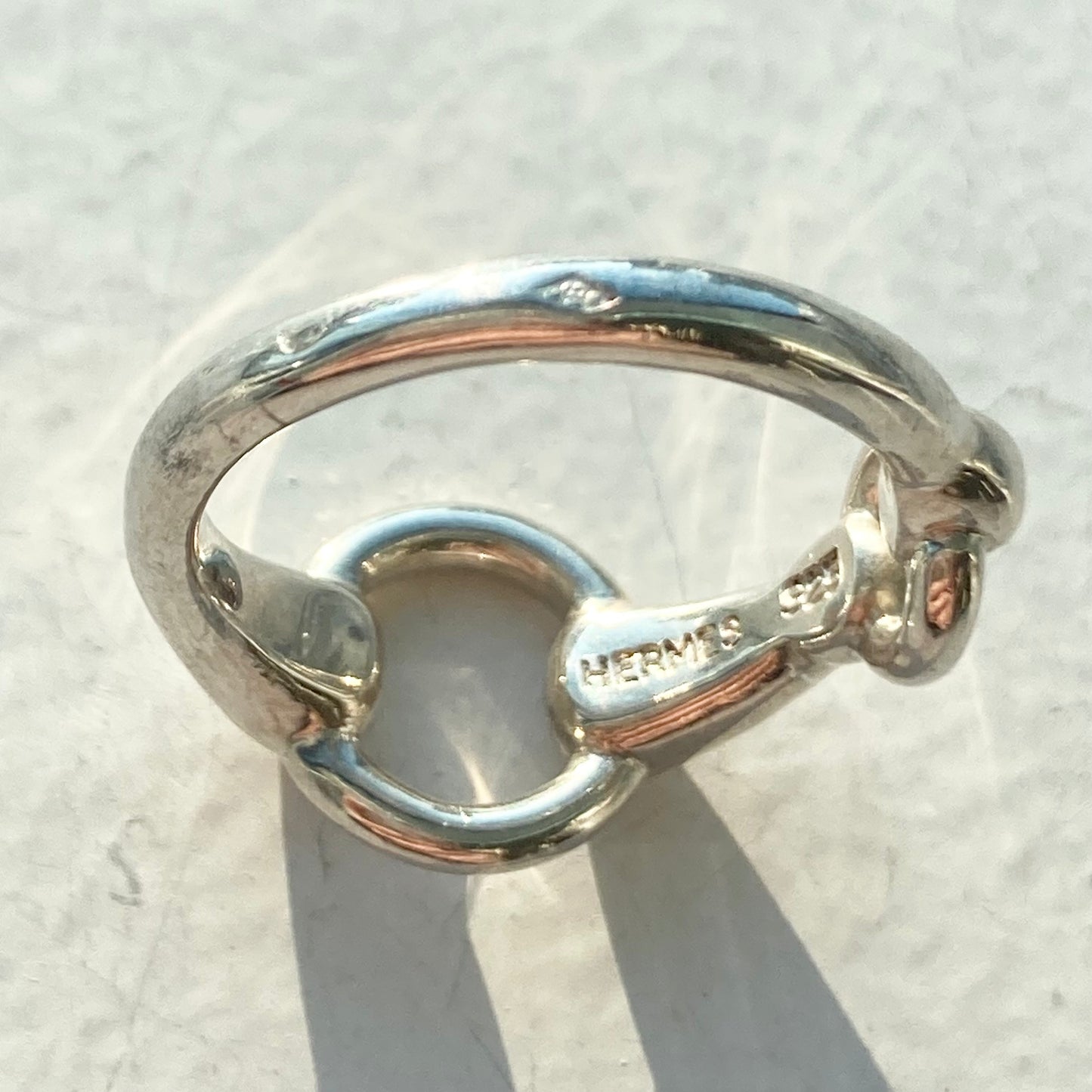 Hermès horse bit ring SV925 #11