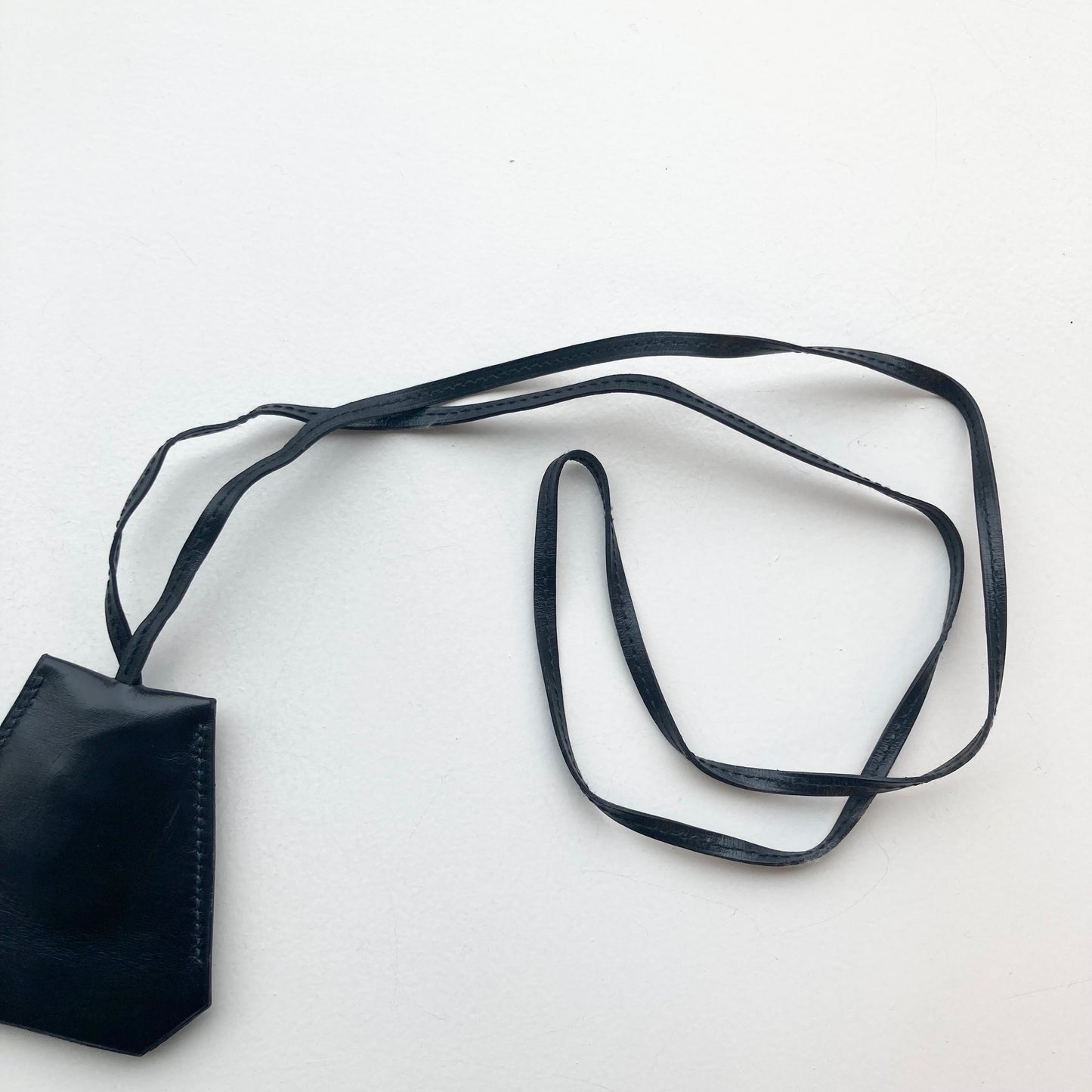 Fall1998 Hermès by Martin Margiela crochet leather necklaces