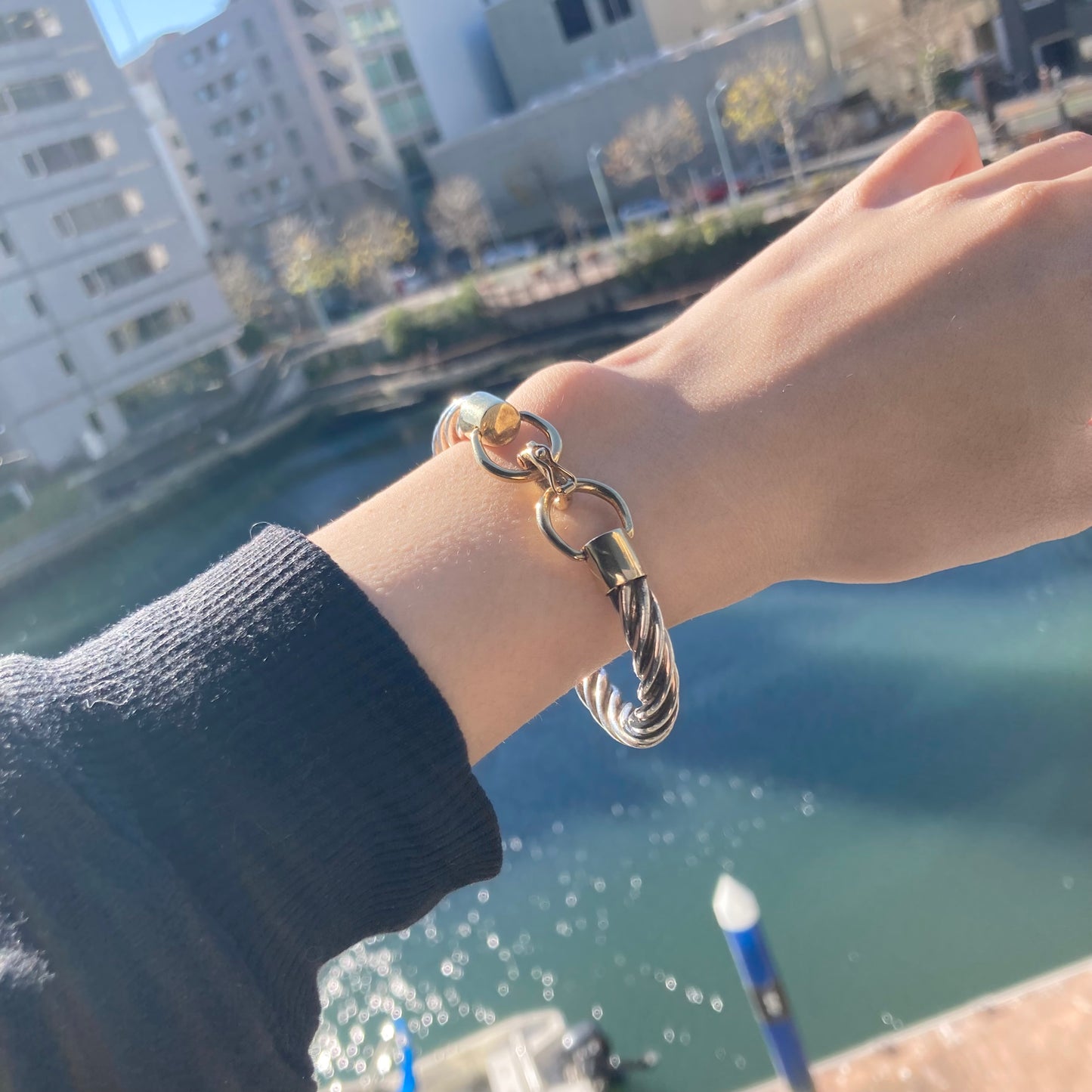 70s GUCCI vintage bracelet SV925 K9