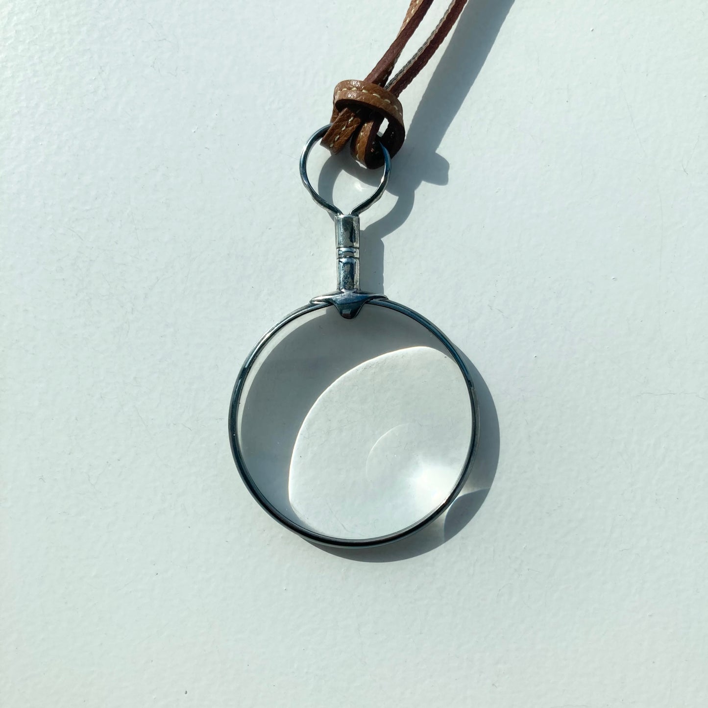 90s Hermes Loupe necklace vintage