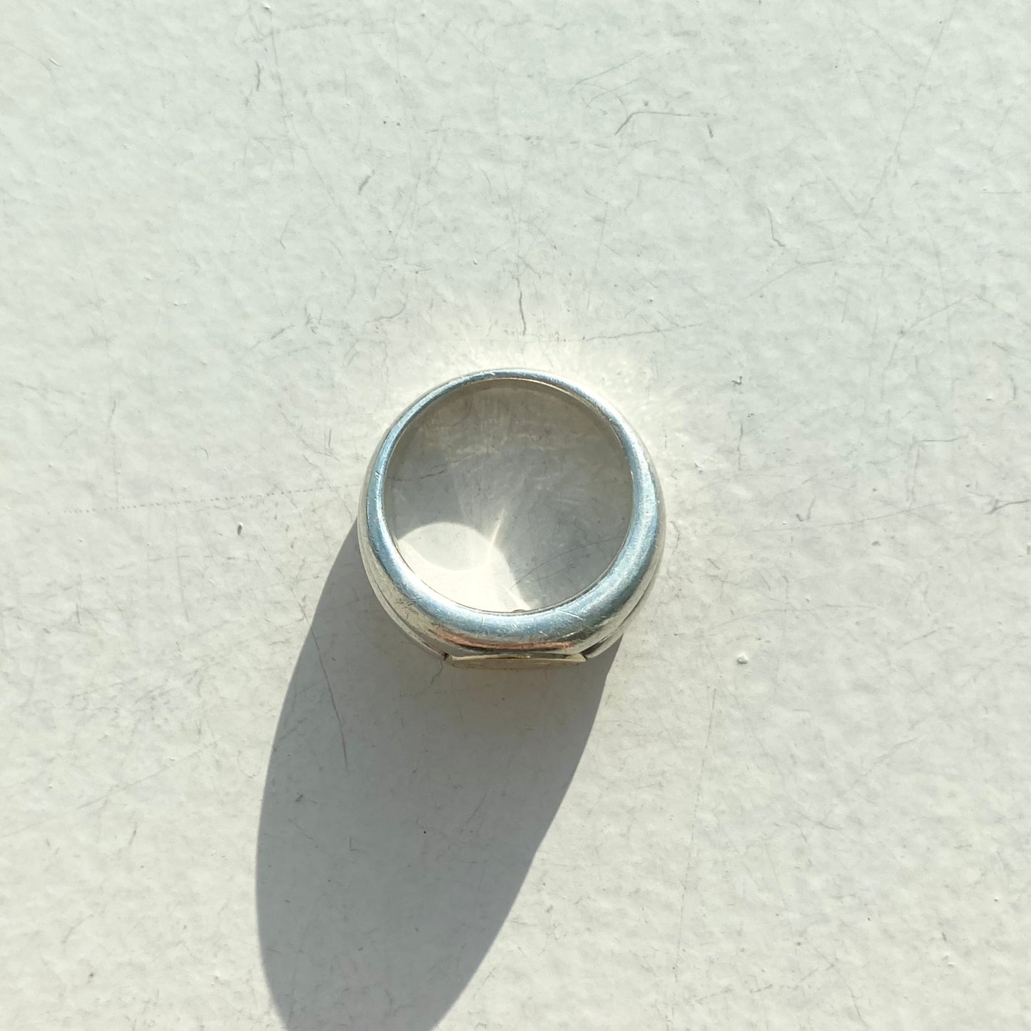 -60s Hermès Serie Ring vintage SV800 AU750 #12