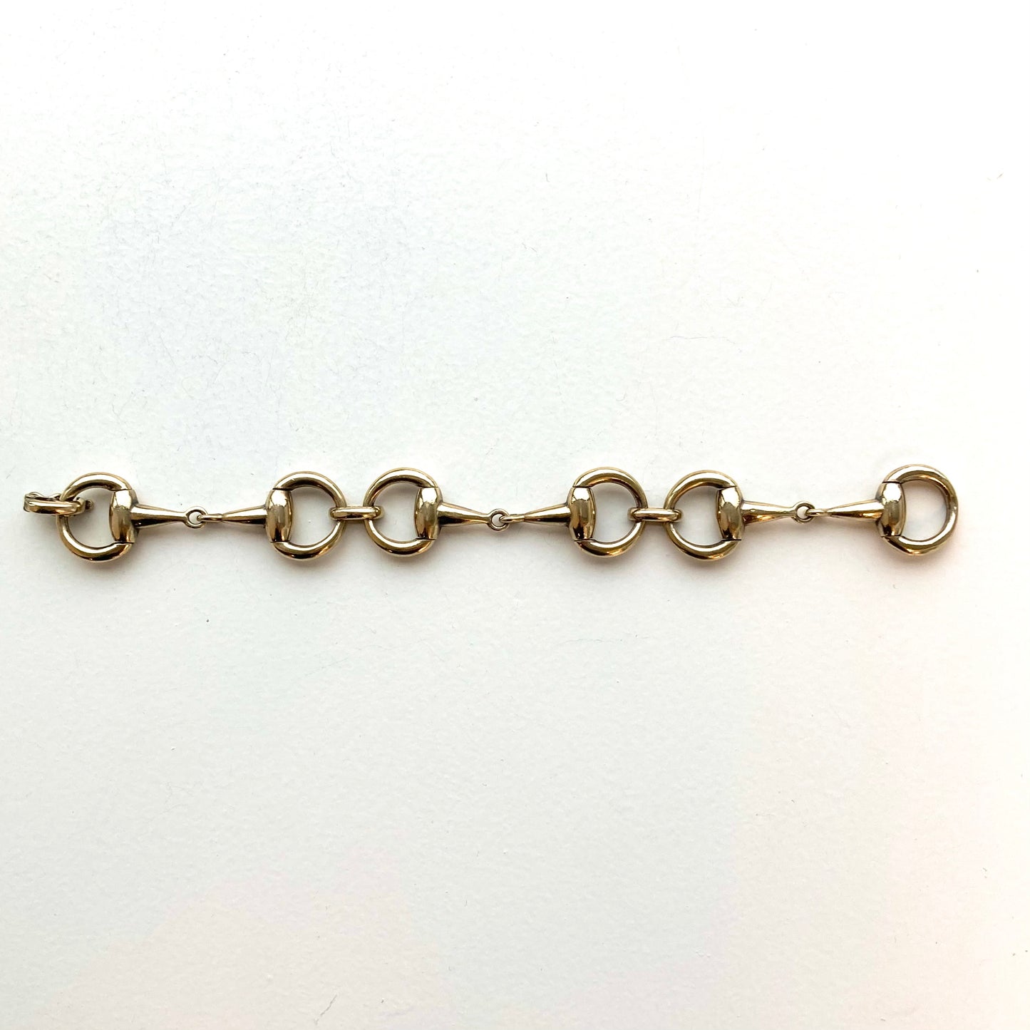 -60s Celine Horsebit chain bracelet vintage SV800