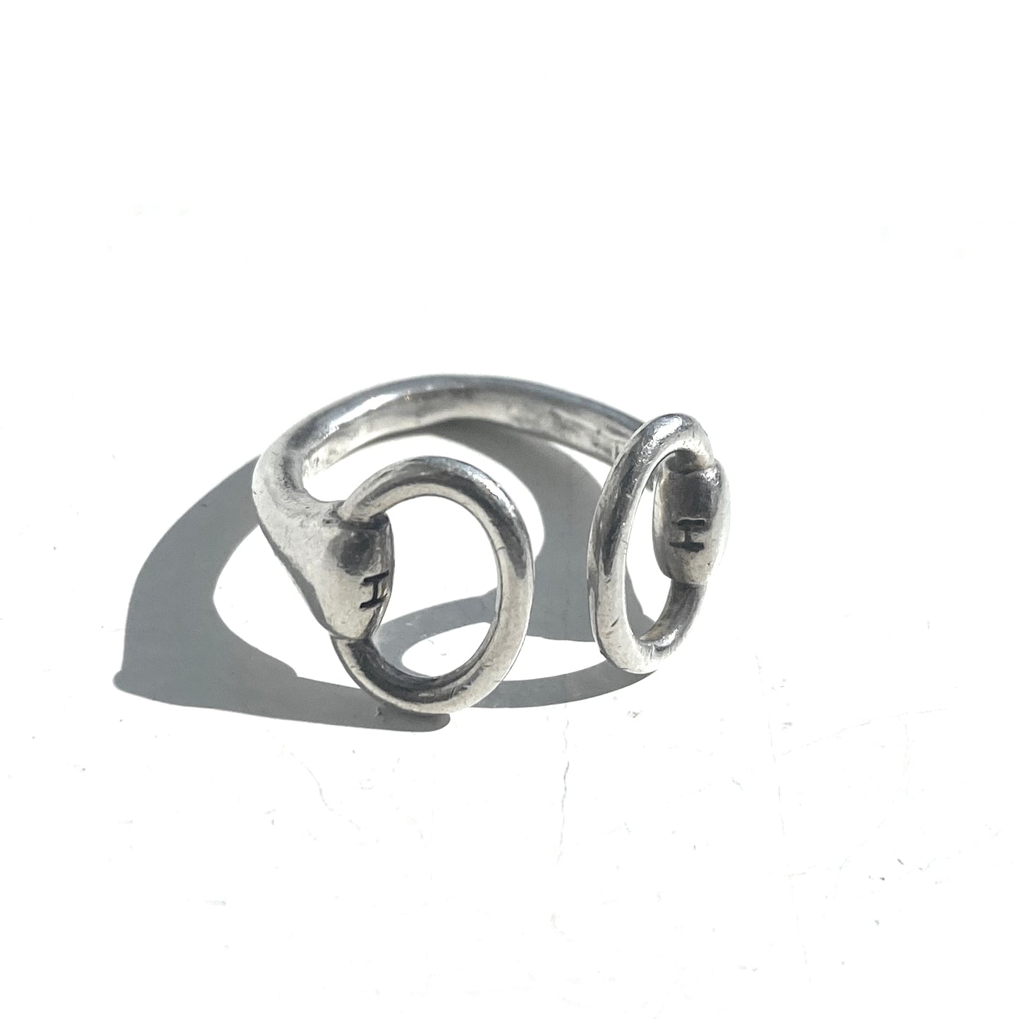 Hermès Nausicaa ring vintage SV925 #16-17