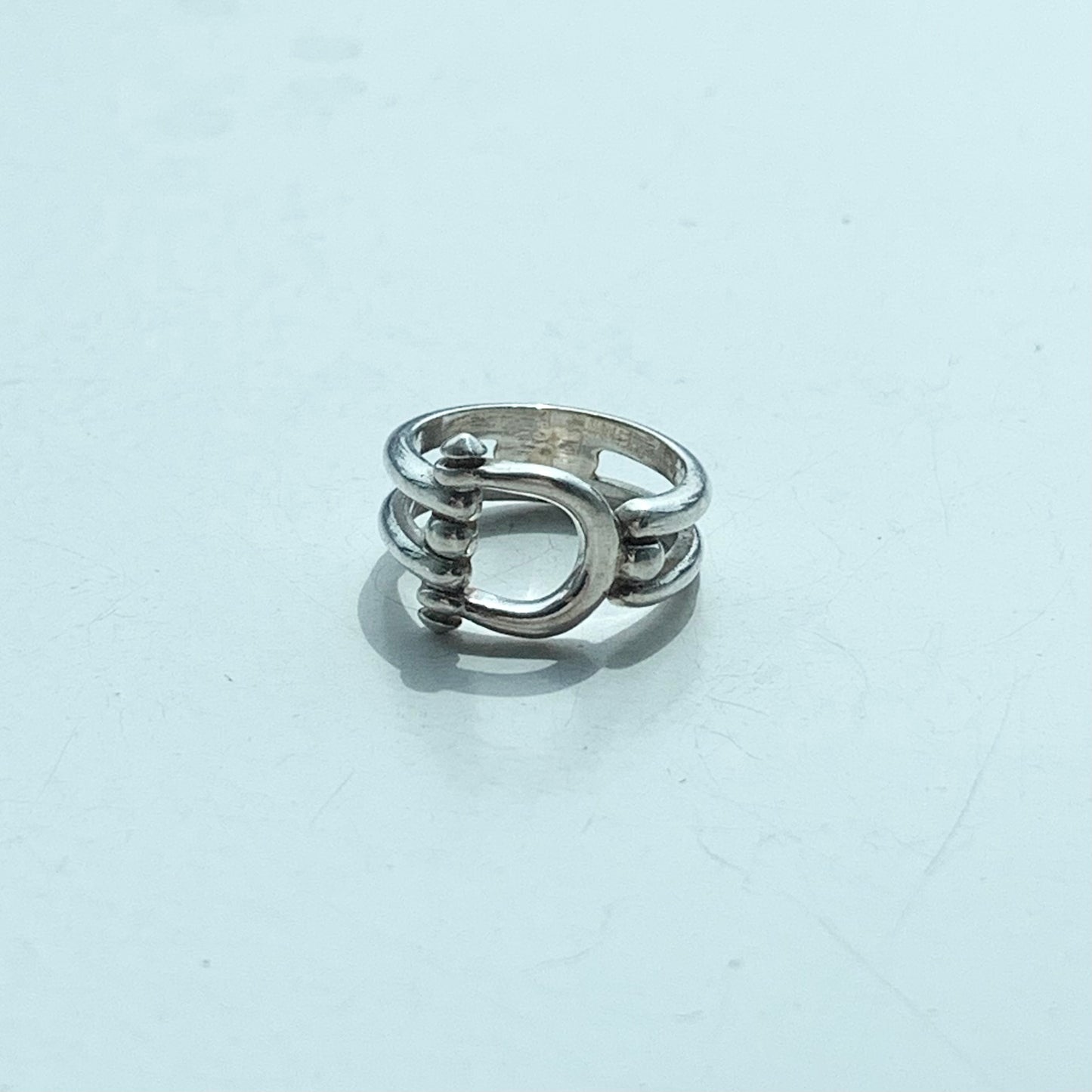 -60s Hermès vintage ring SV800 #8-9