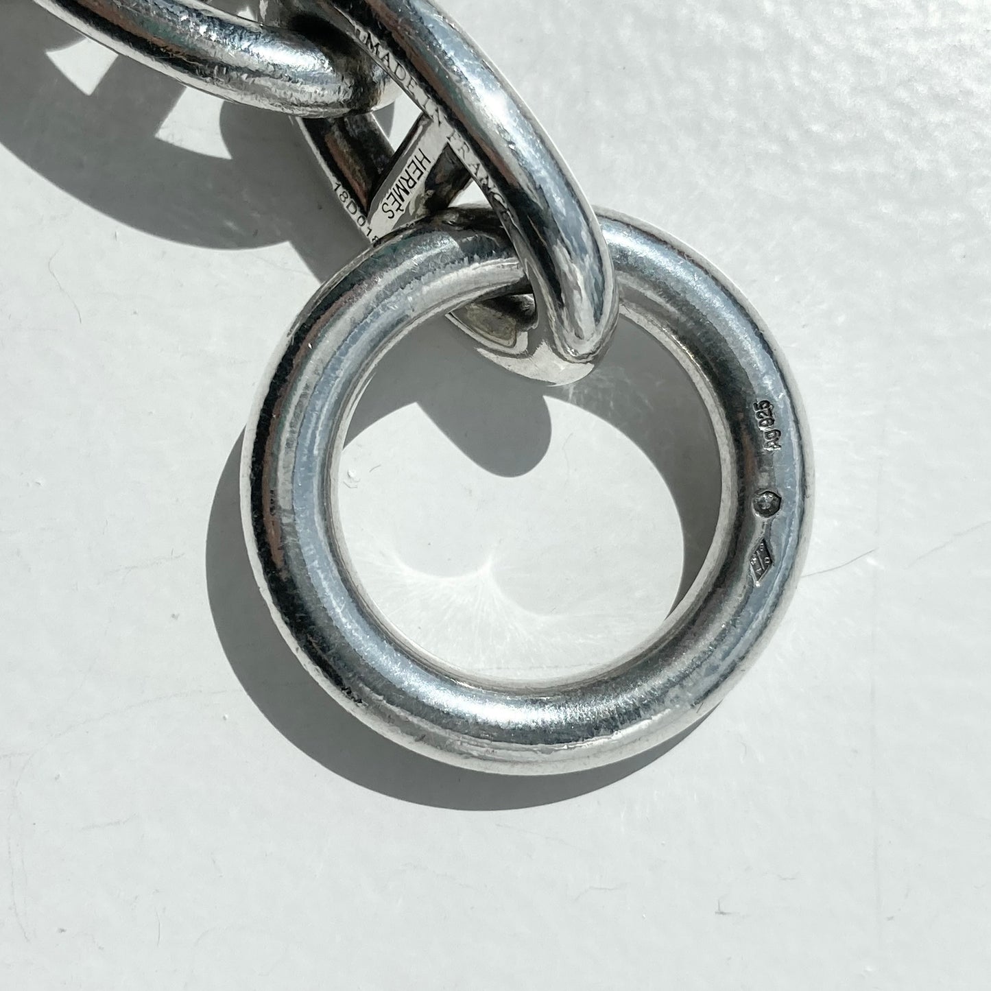 Hermès Chaine d'ancre TGM Vintage SV925 11piece
